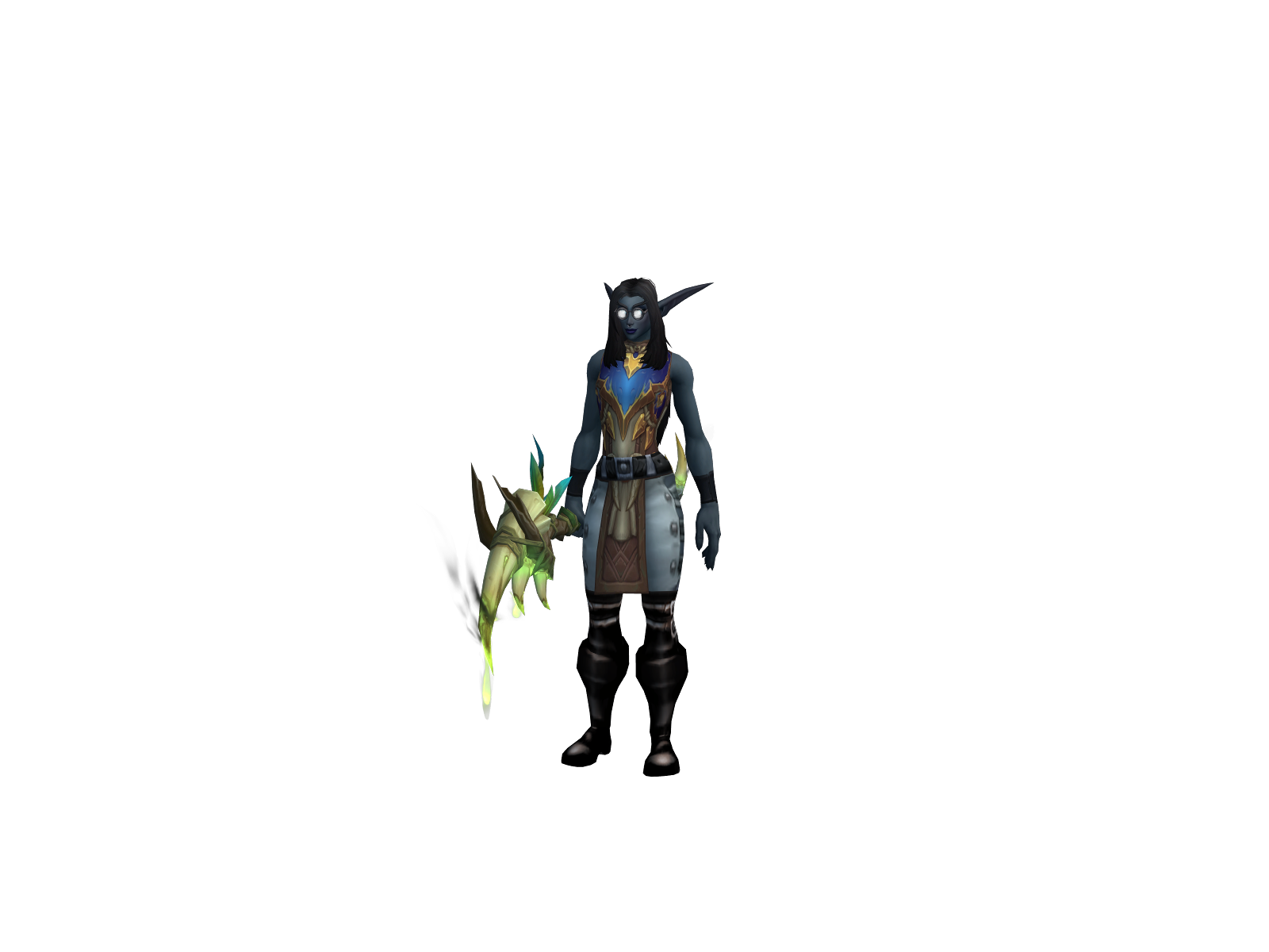 Shïfù 3D character render