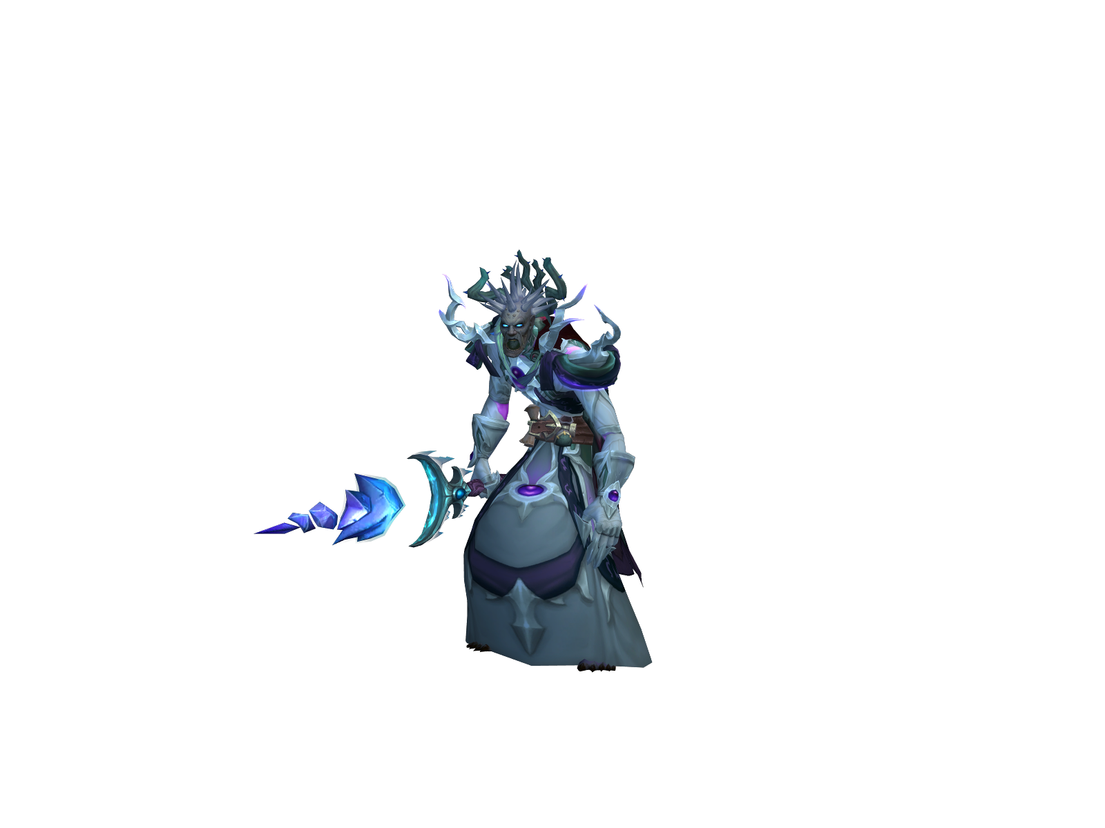 Icemane 3D character render