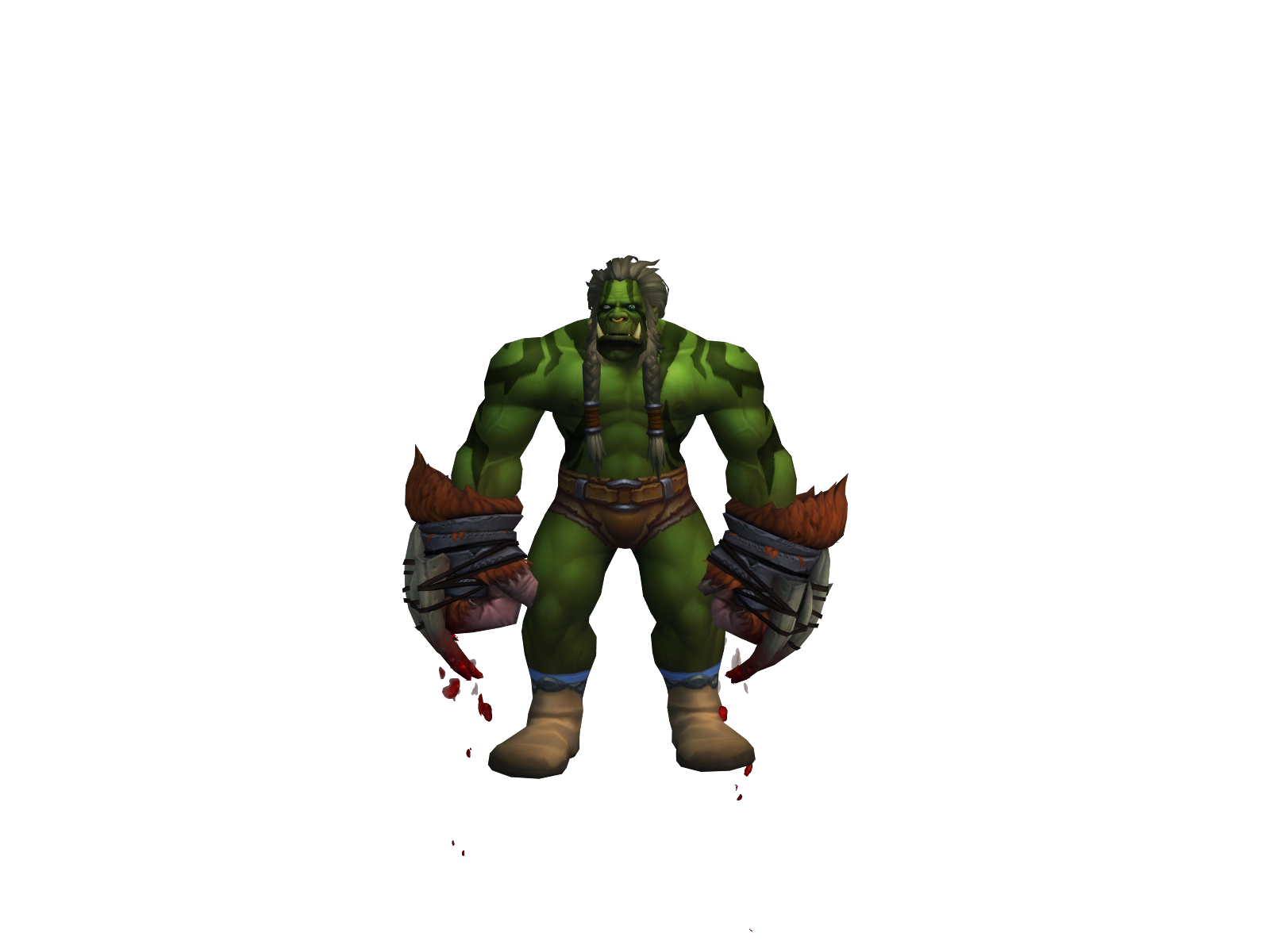 Grukguk 3D character render
