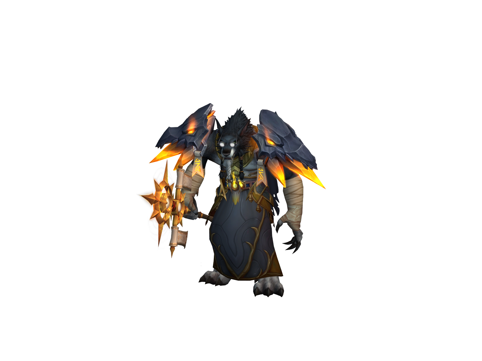 Gallaron 3D character render