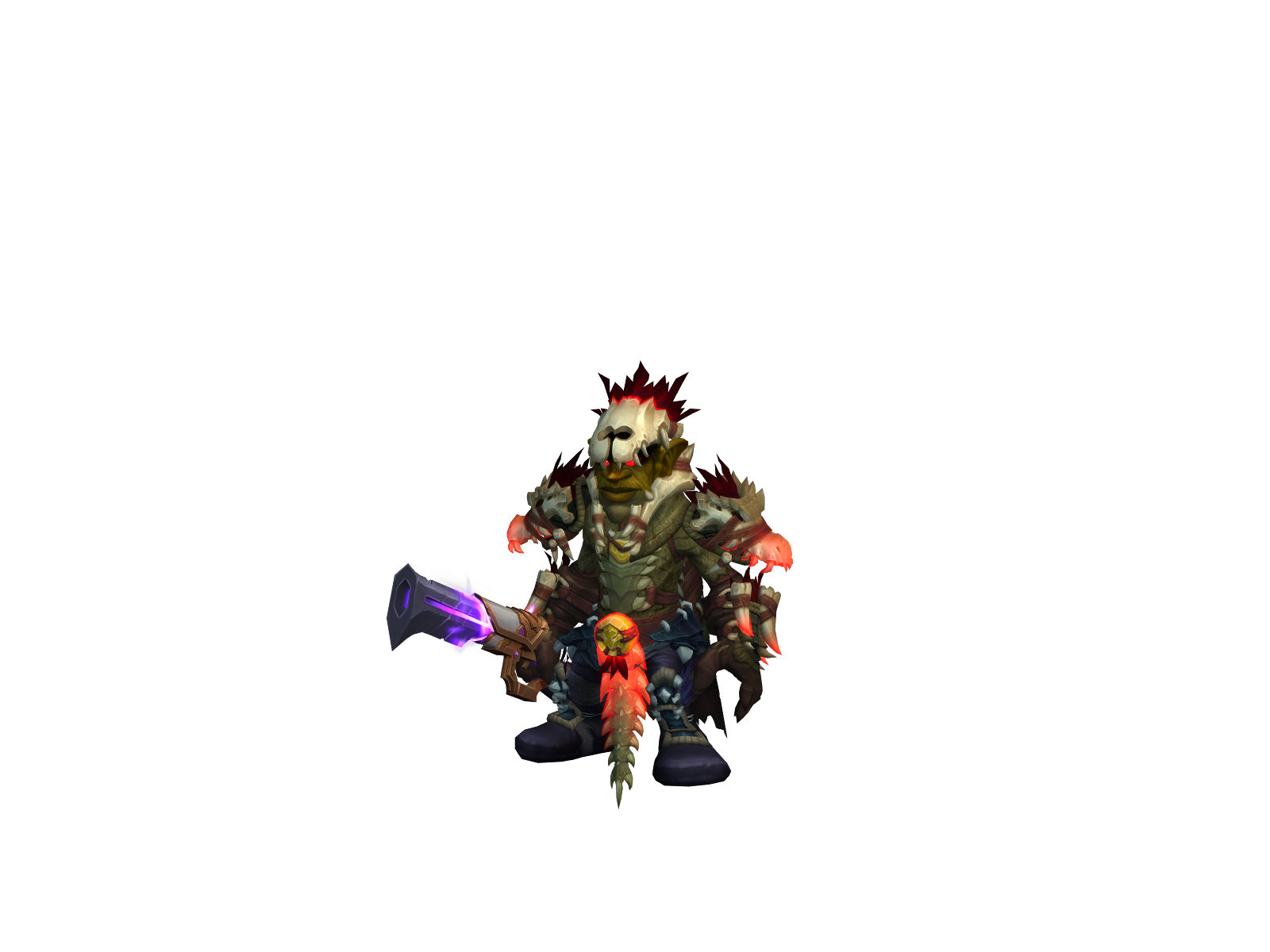 Optics 3D character render