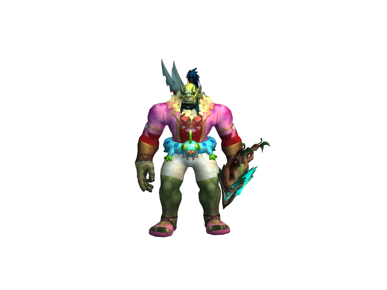 Jareeth 3D character render