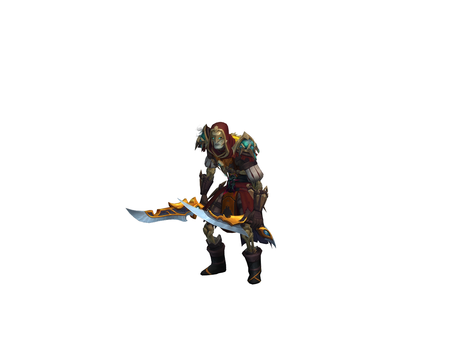 Deviltoir 3D character render