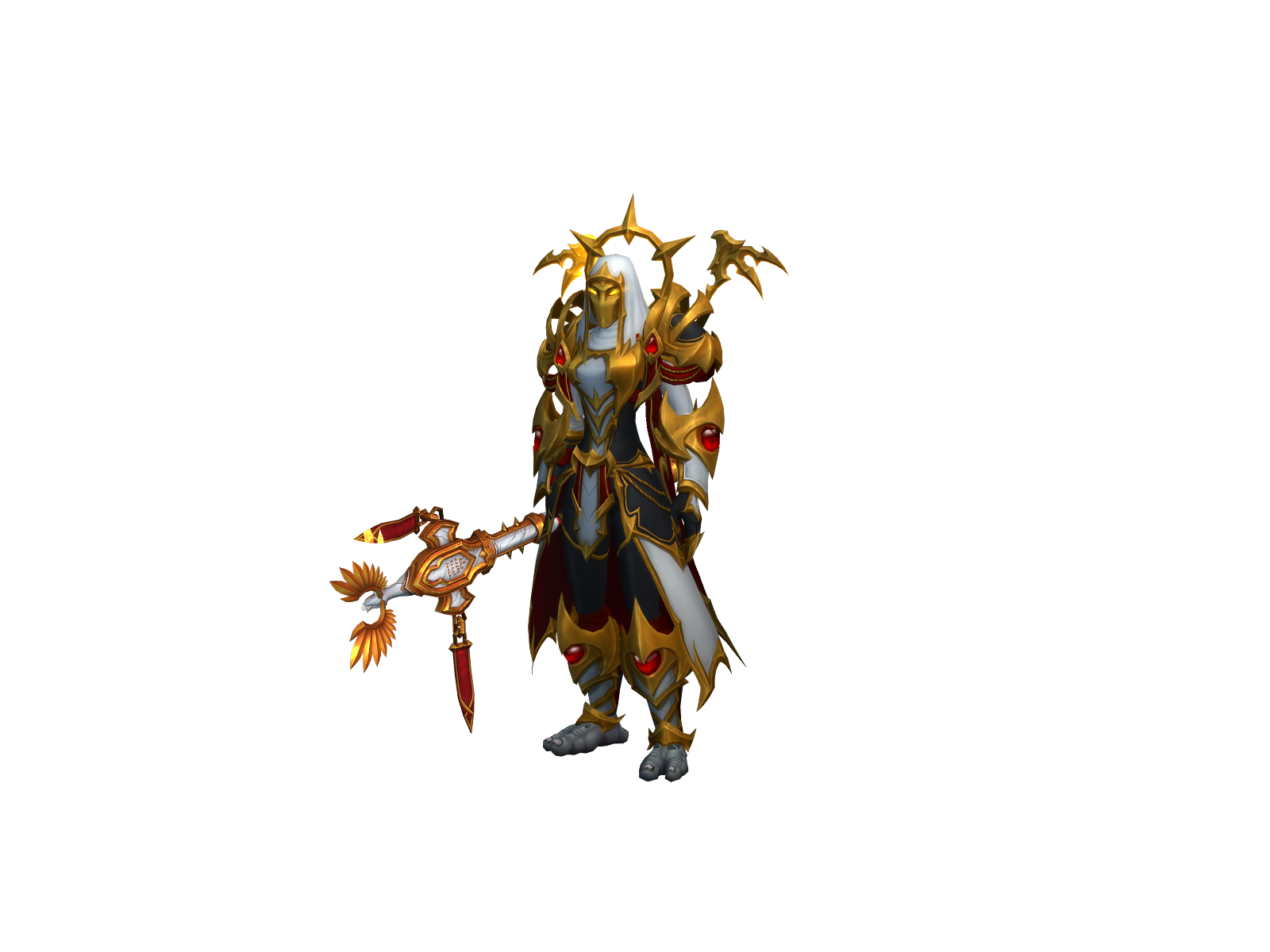 Numinous 3D character render