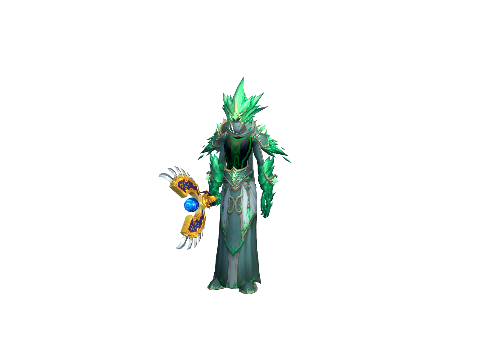 Shmeat 3D character render