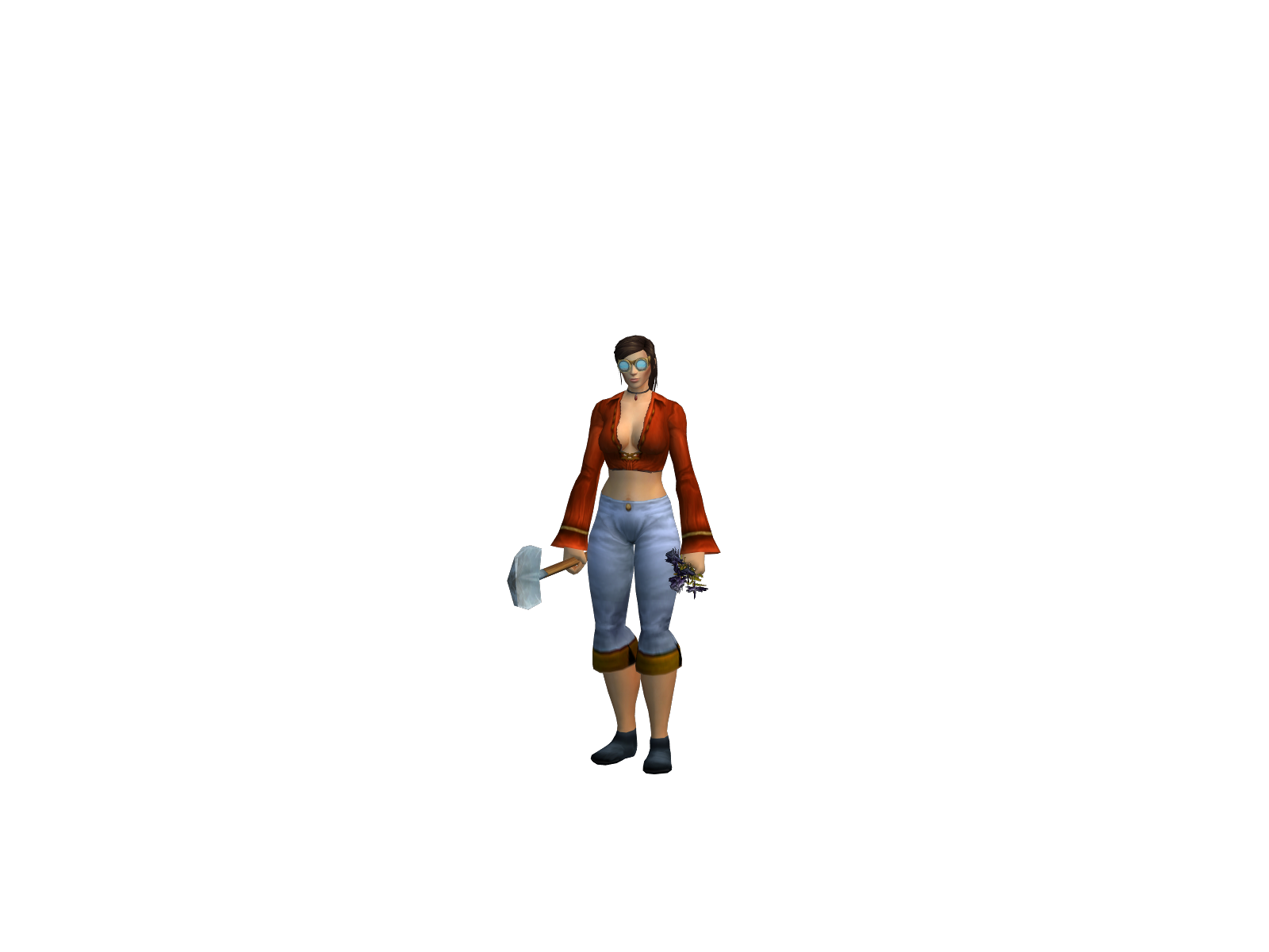 Rmbobby 3D character render