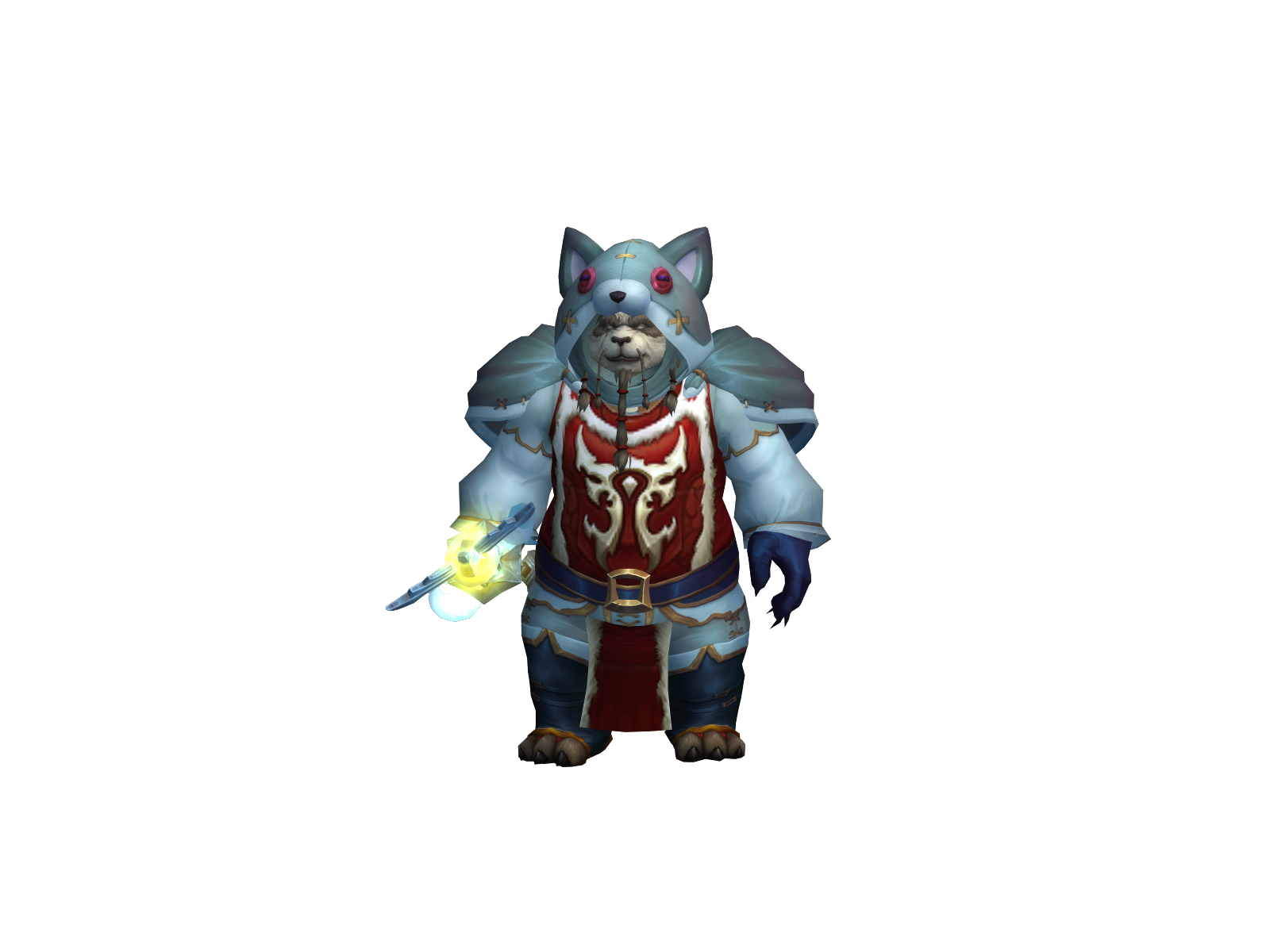Ancianeque 3D character render