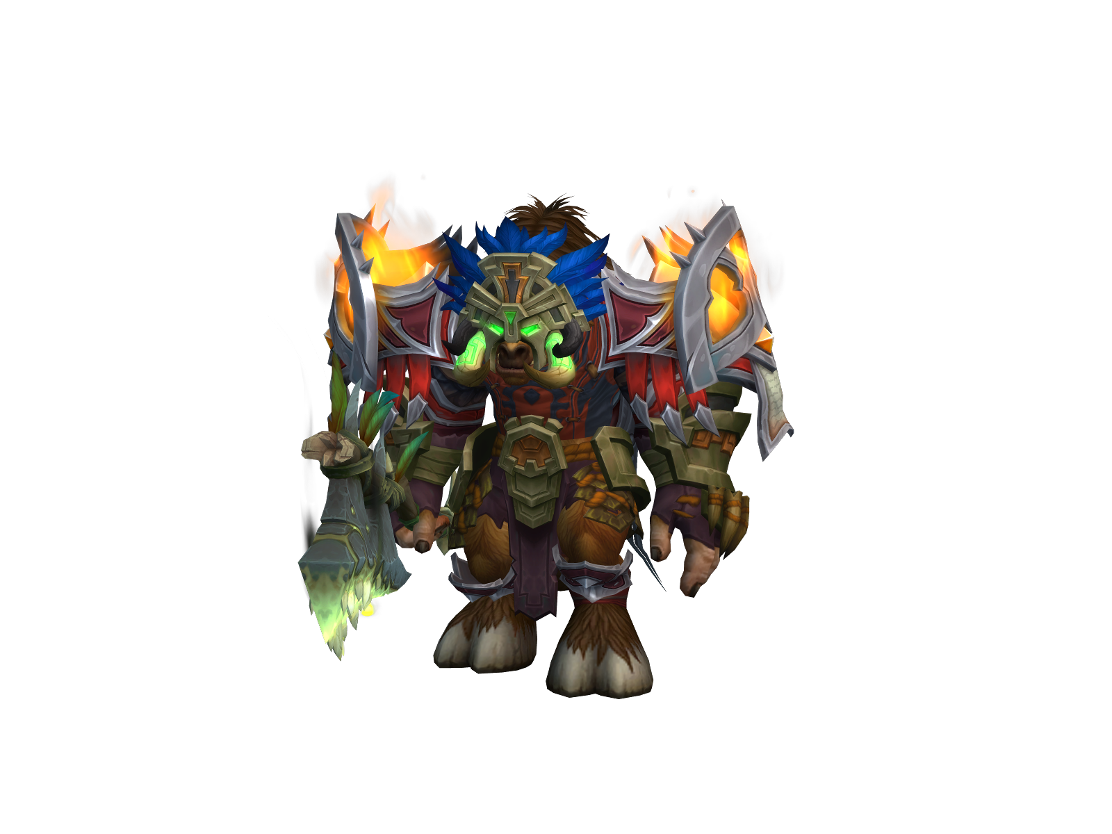 Rakhanwa 3D character render