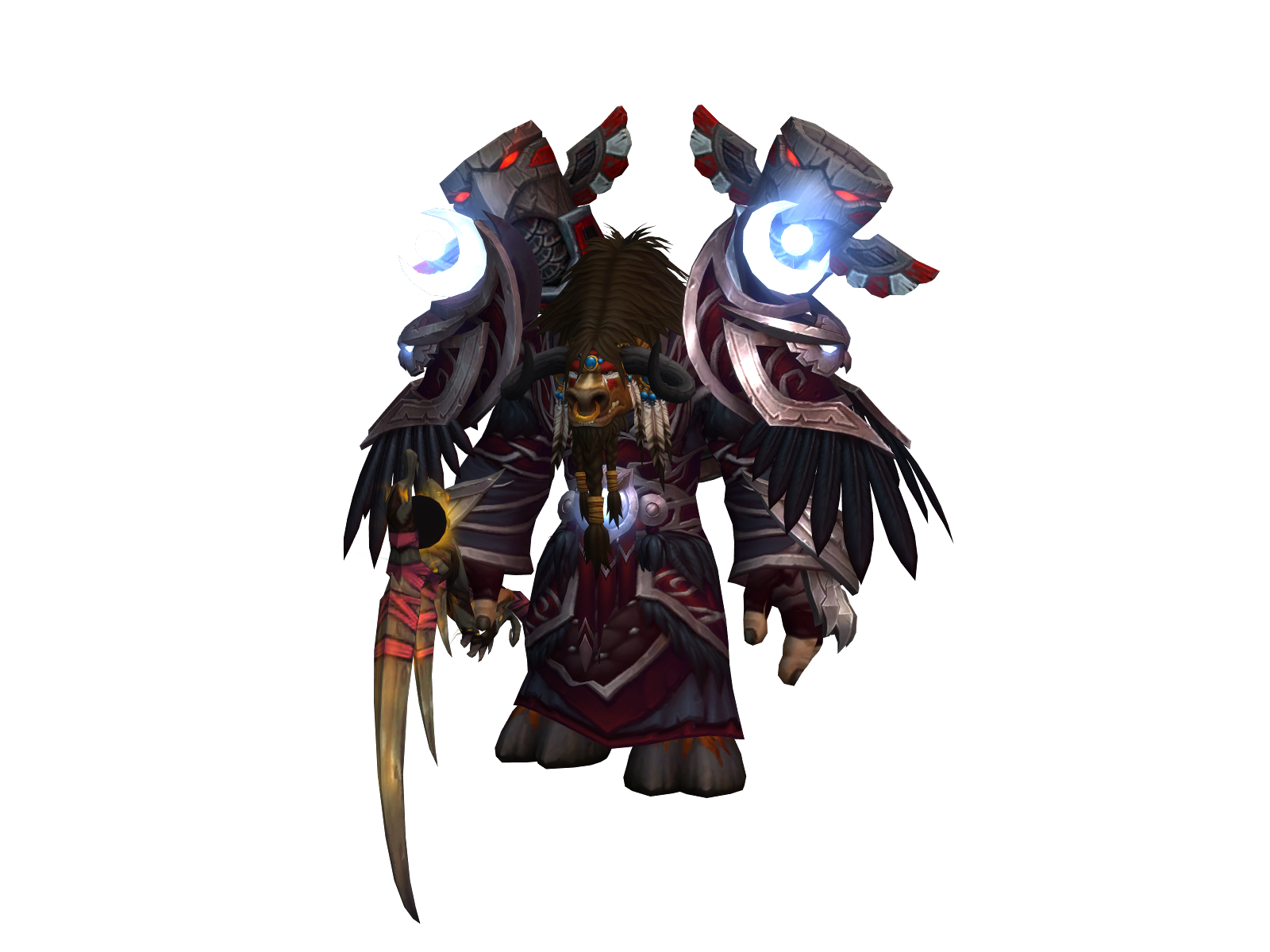 Utterhots 3D character render