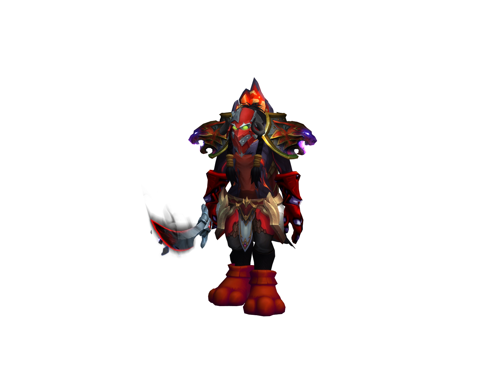 Lechetivia 3D character render