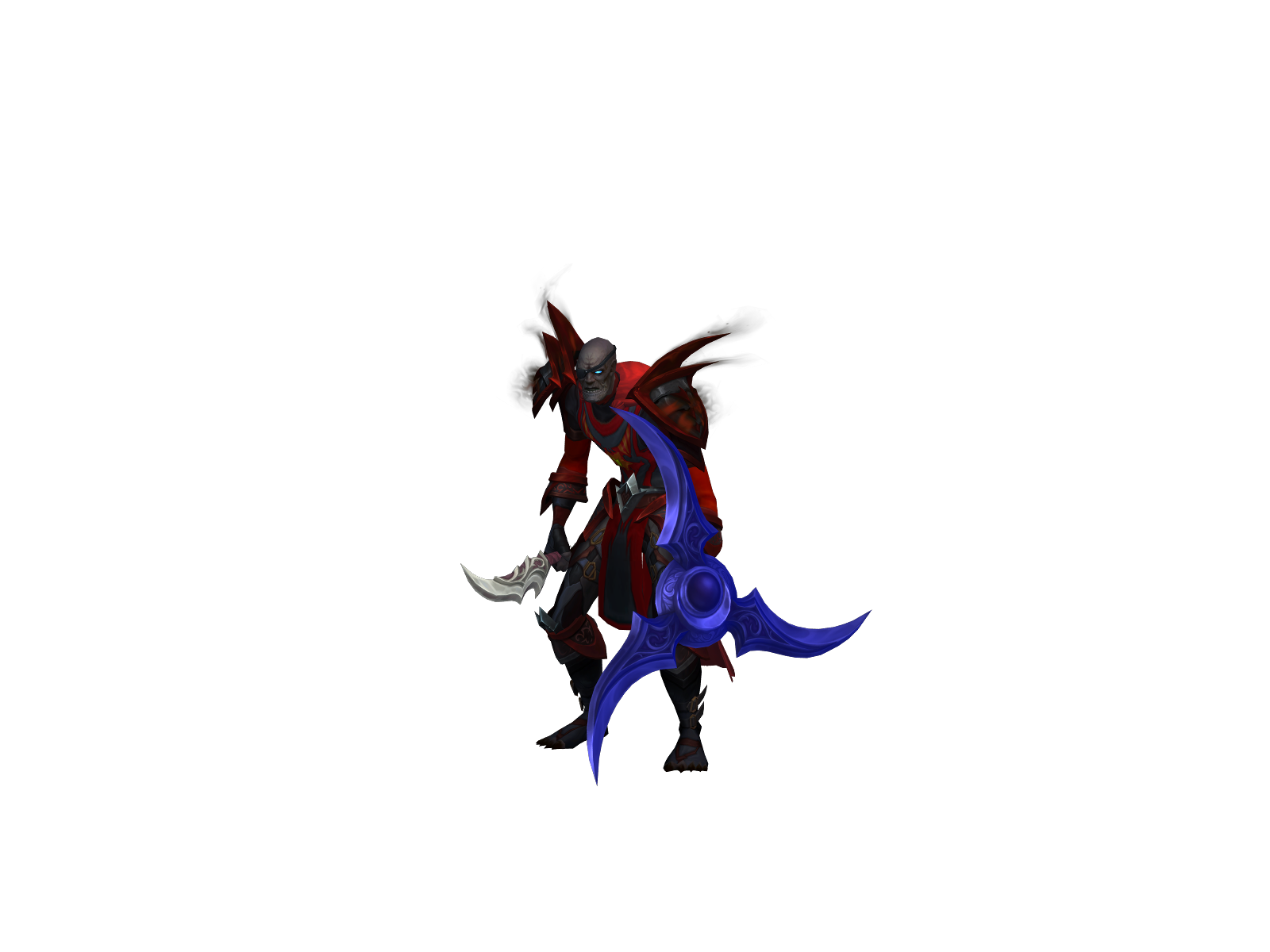 Davybones 3D character render