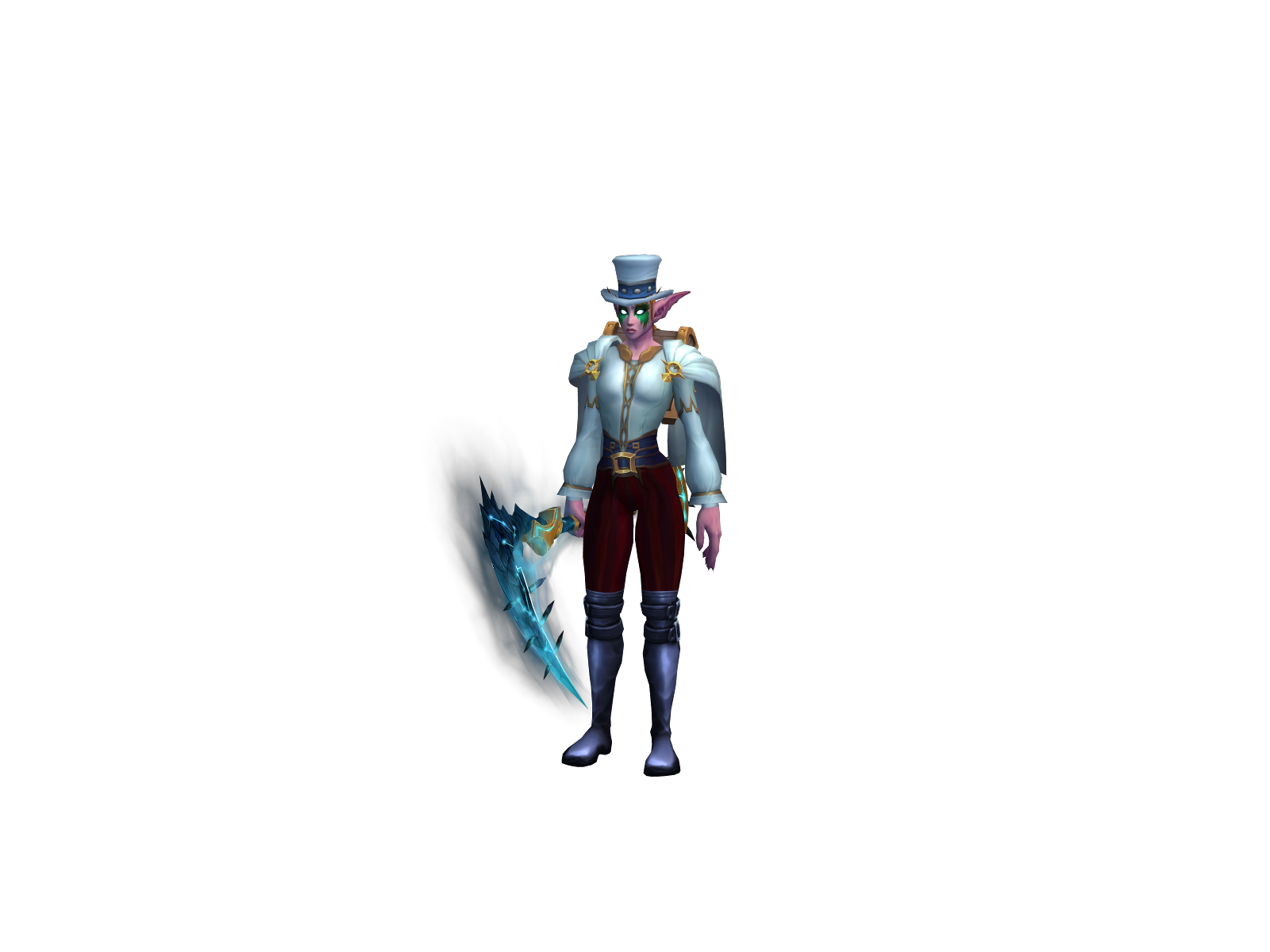 Fennz 3D character render