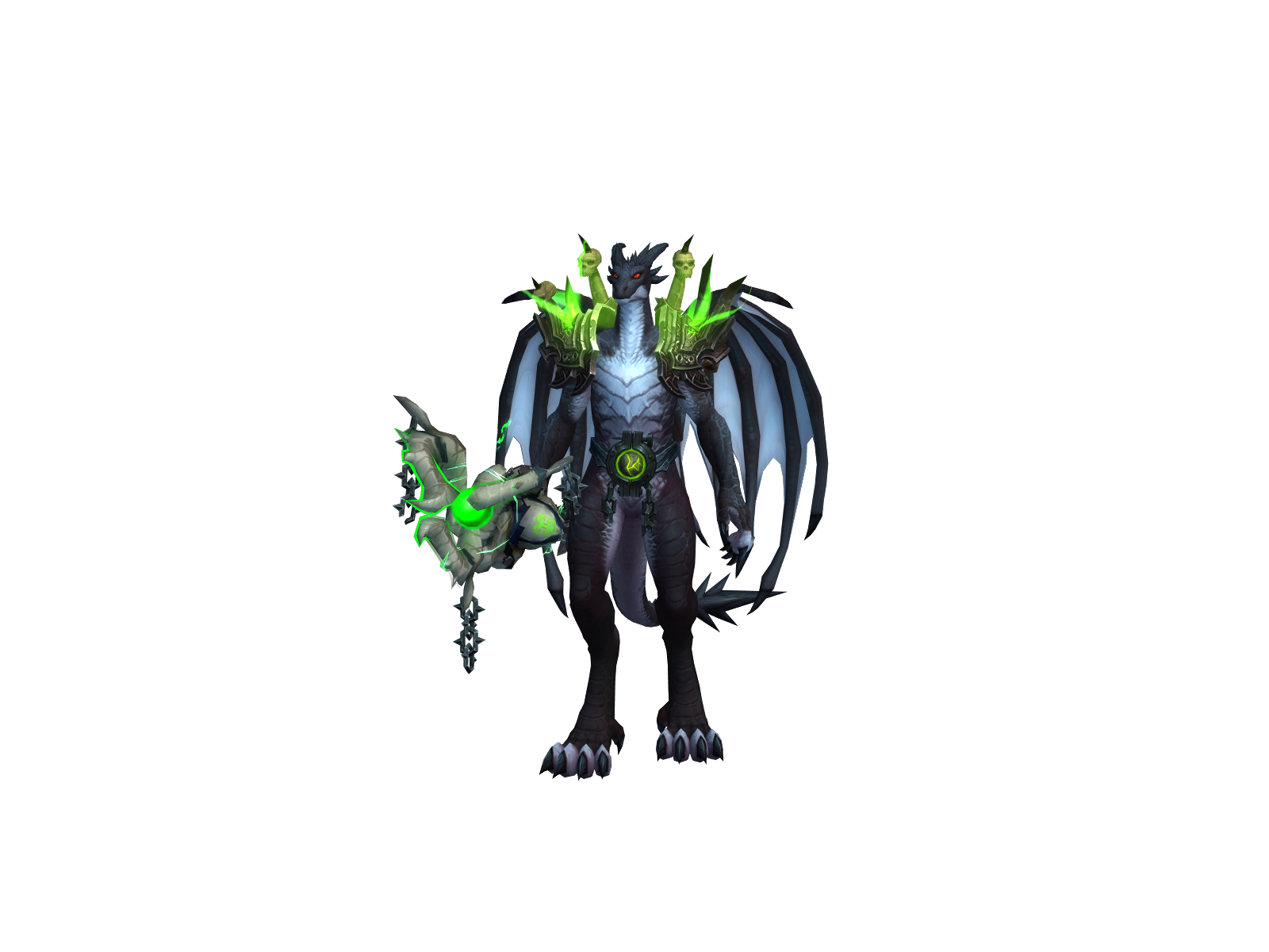 Kura 3D character render