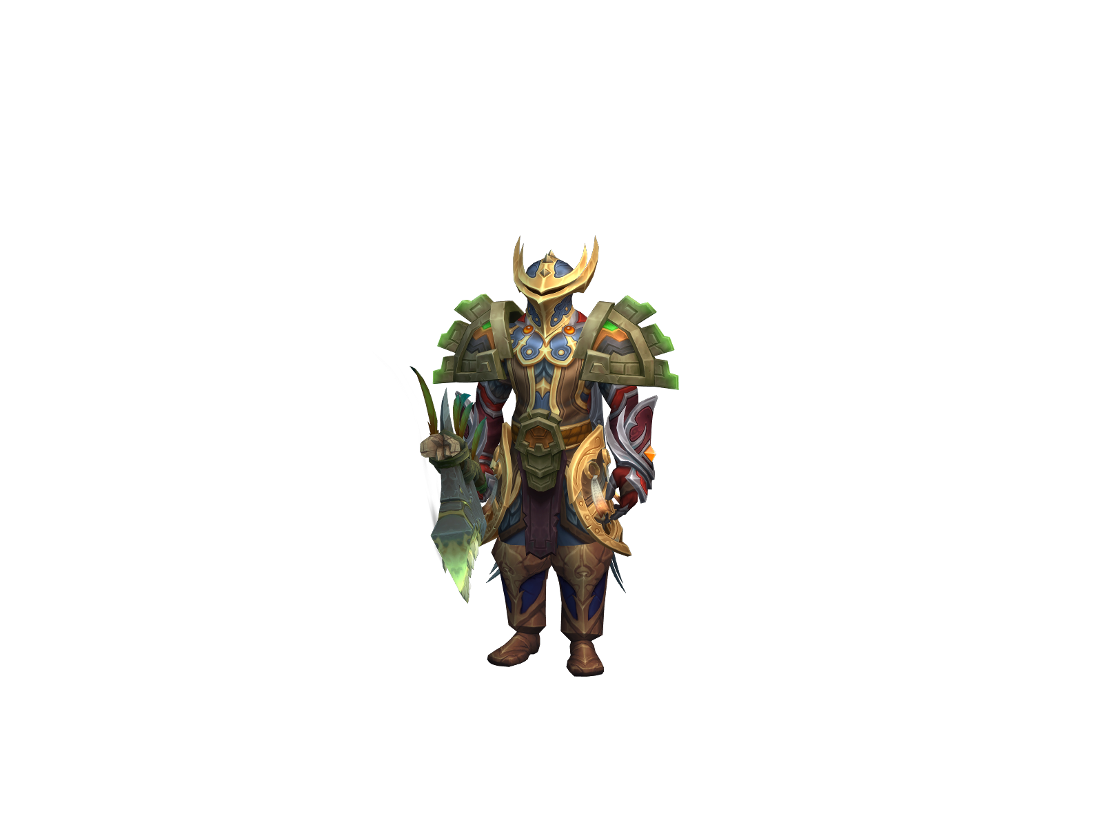 Halter 3D character render