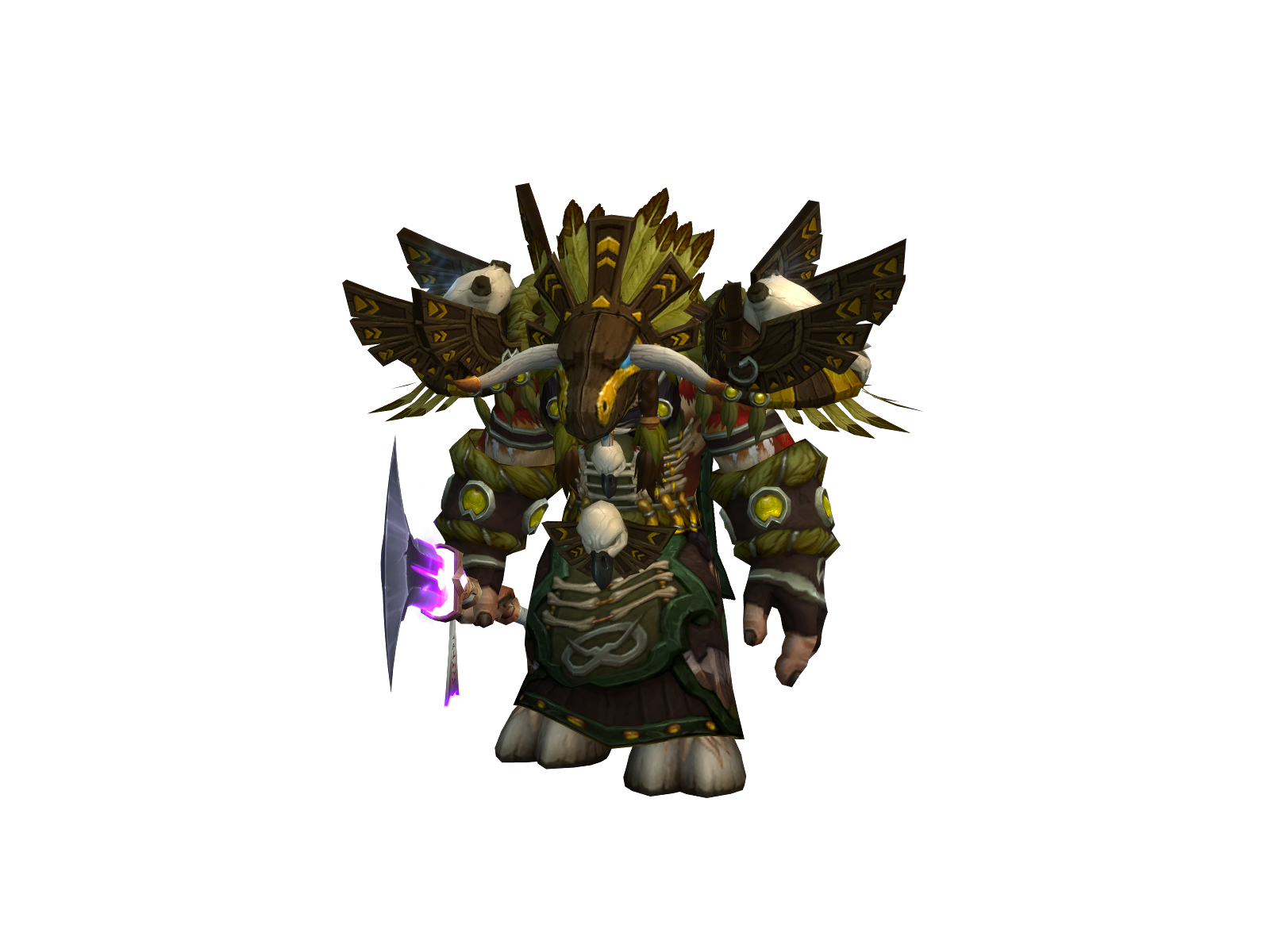 Elunemignon 3D character render
