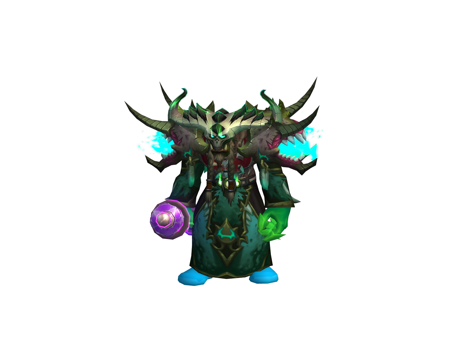 Küldan 3D character render