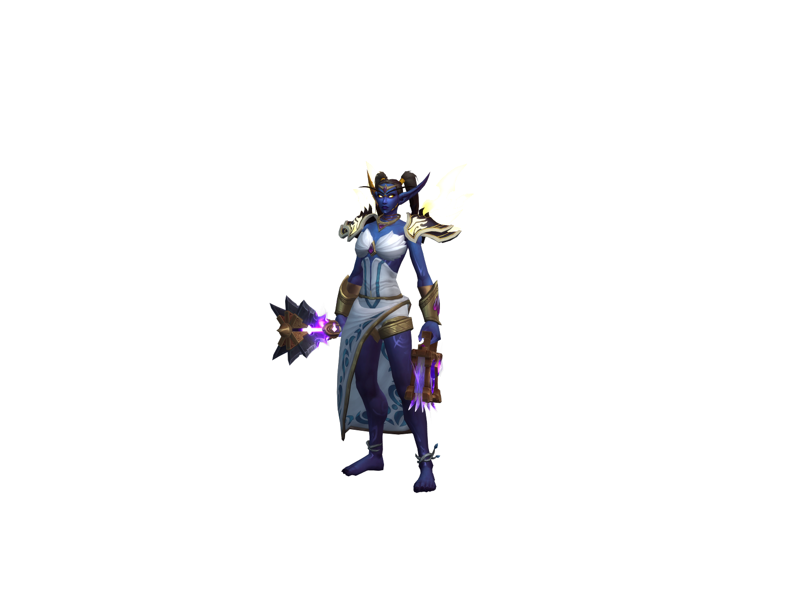 Lillpriest 3D character render