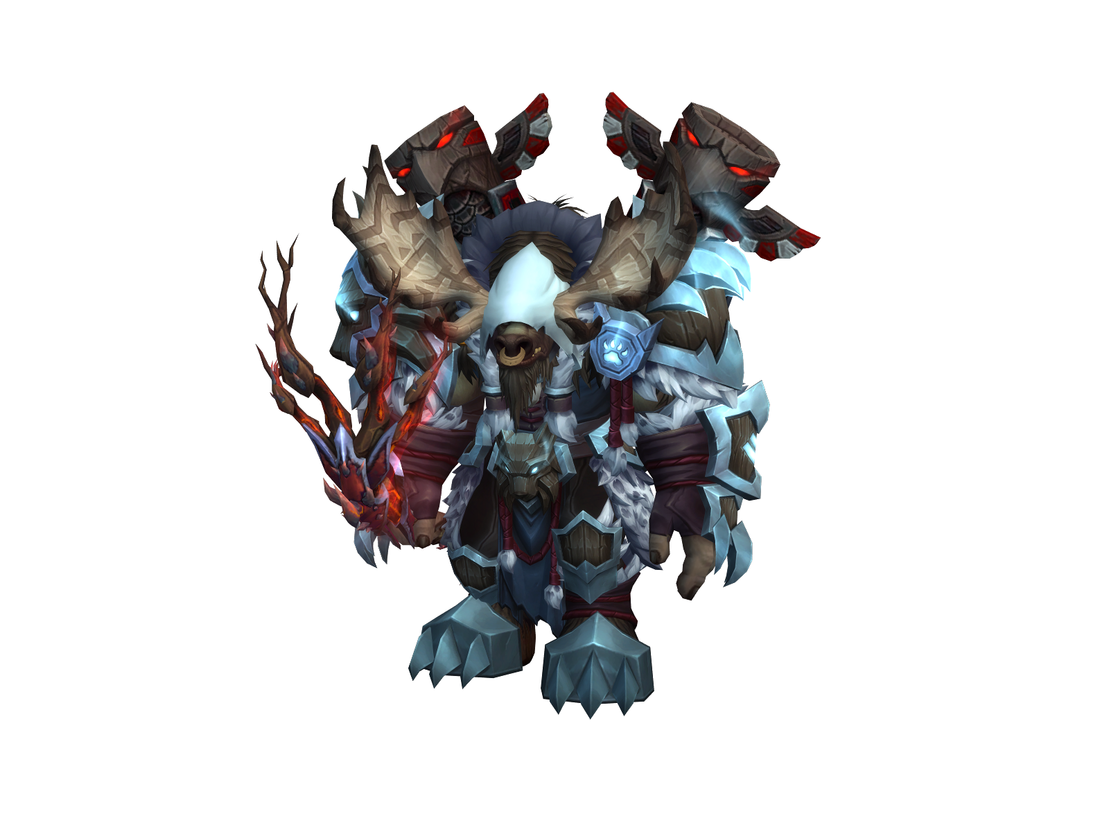 Crowtooth 3D character render