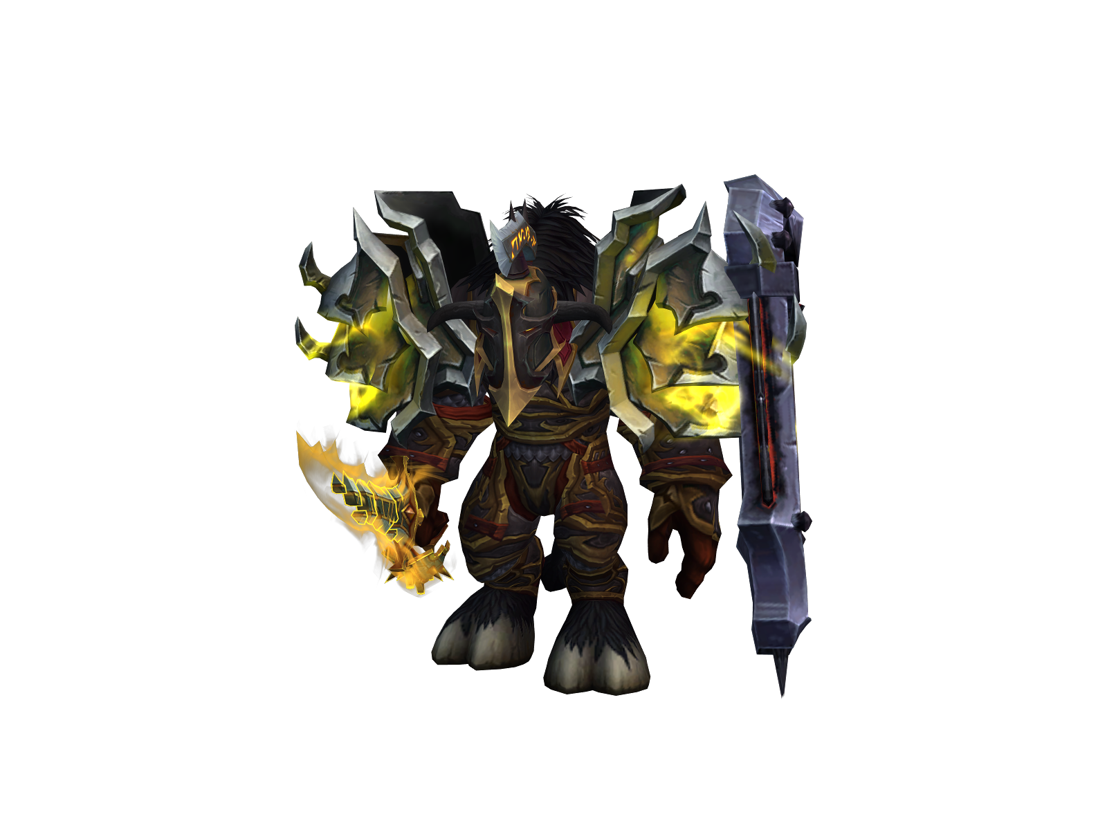 Blackbelly 3D character render