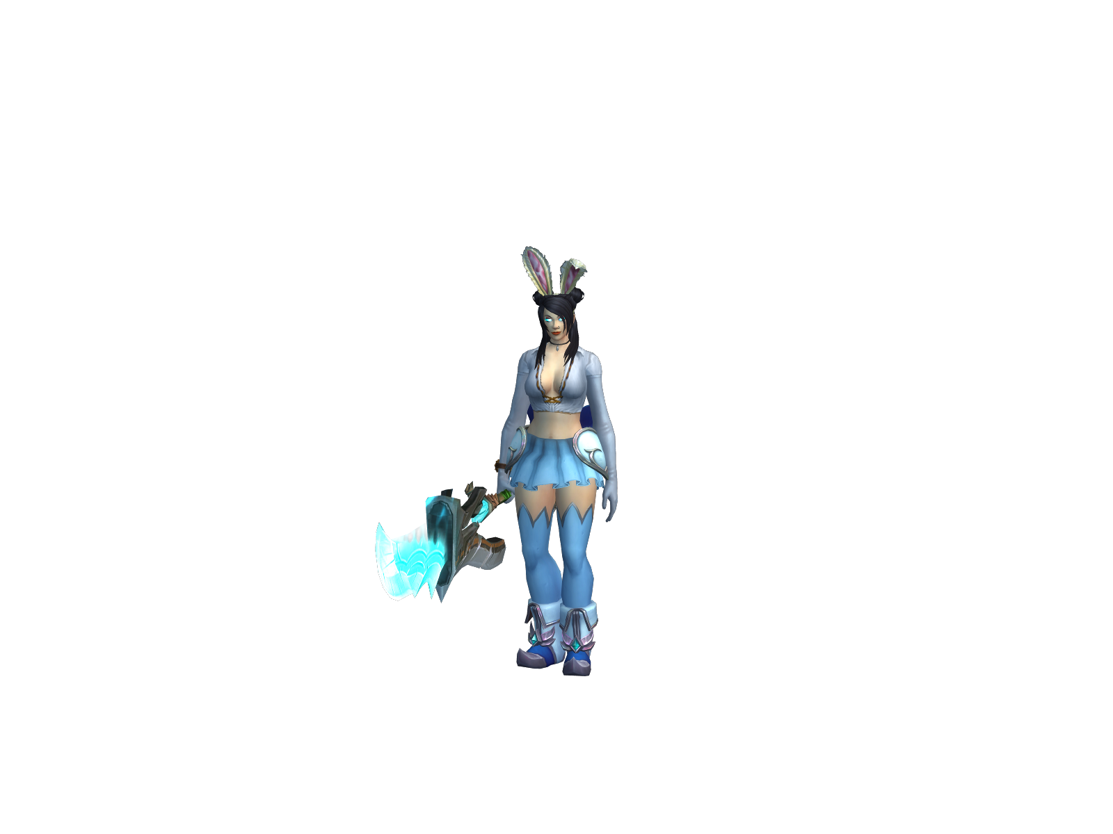 Dksammy 3D character render
