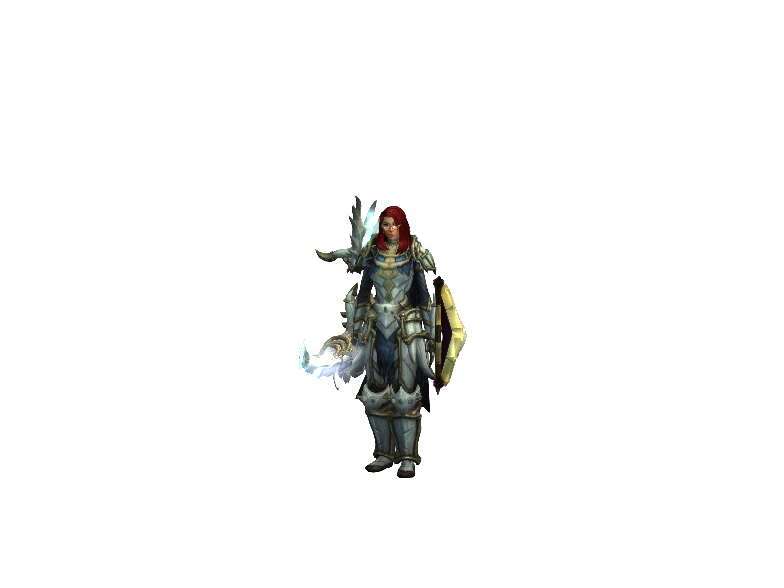 Lesetian 3D character render