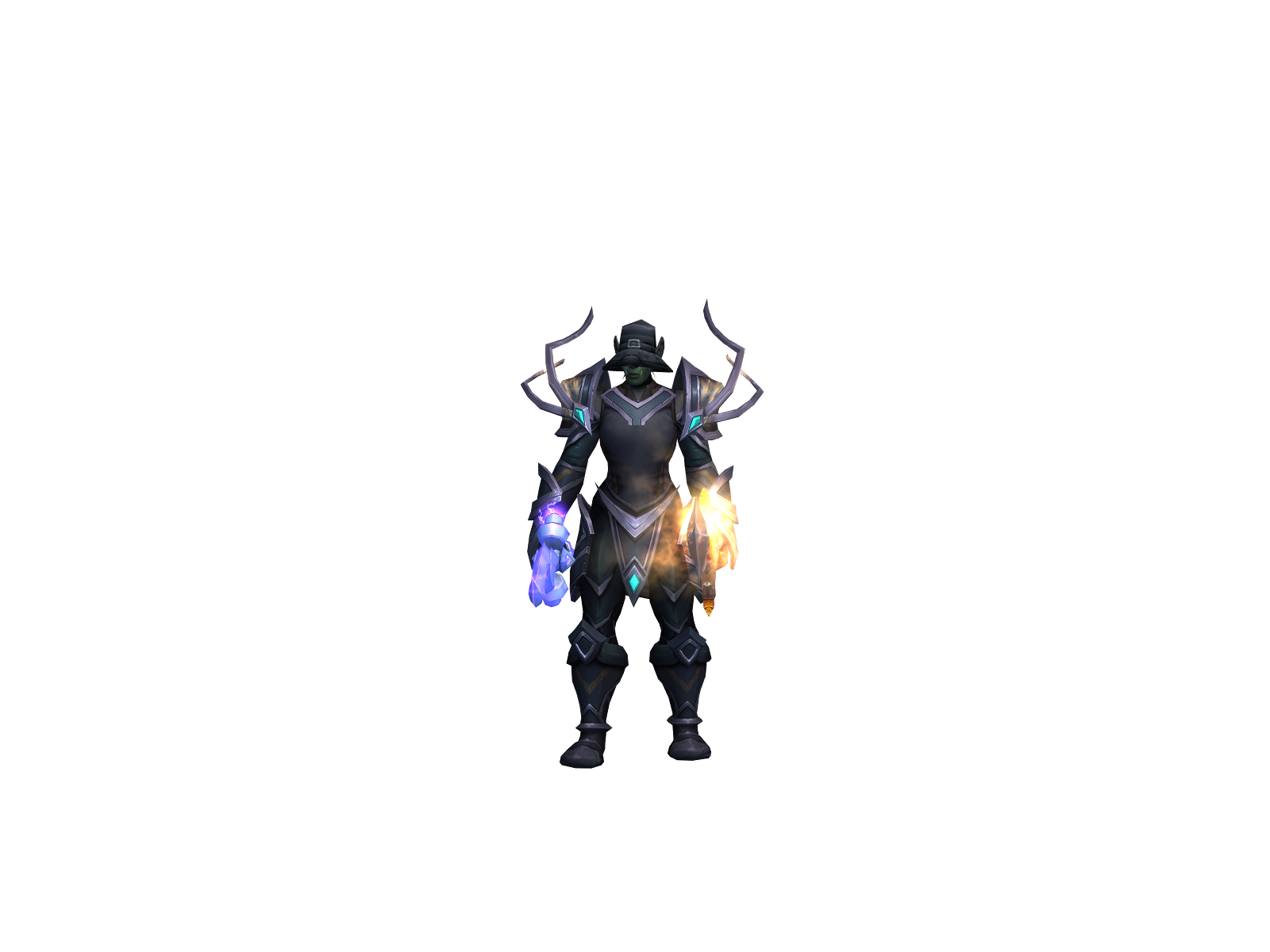 Pöllyp 3D character render