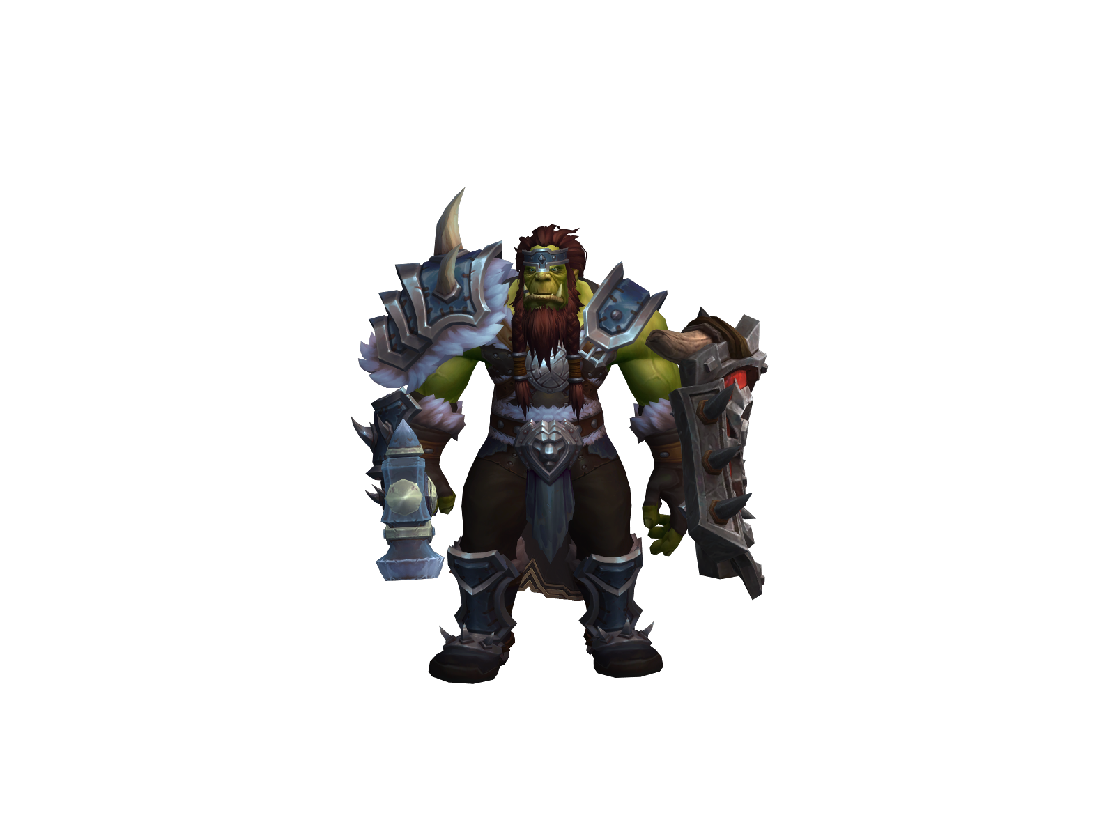 Groggthor 3D character render