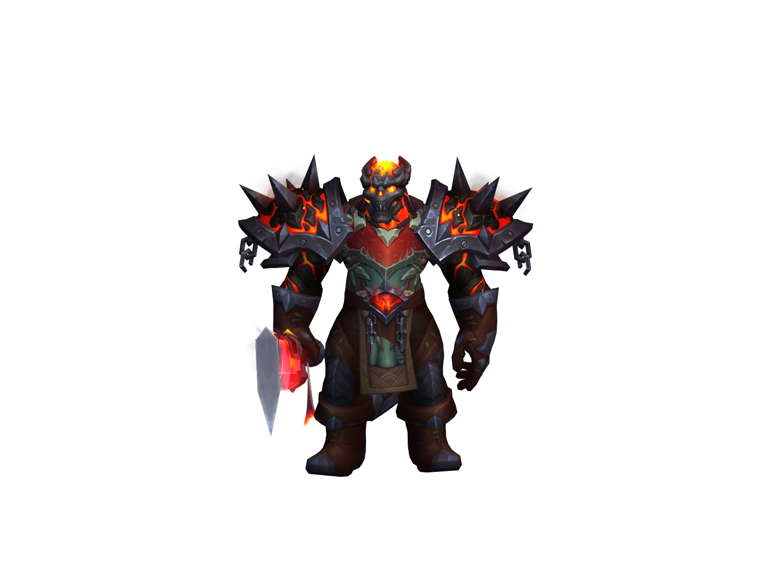 Monkfuit 3D character render