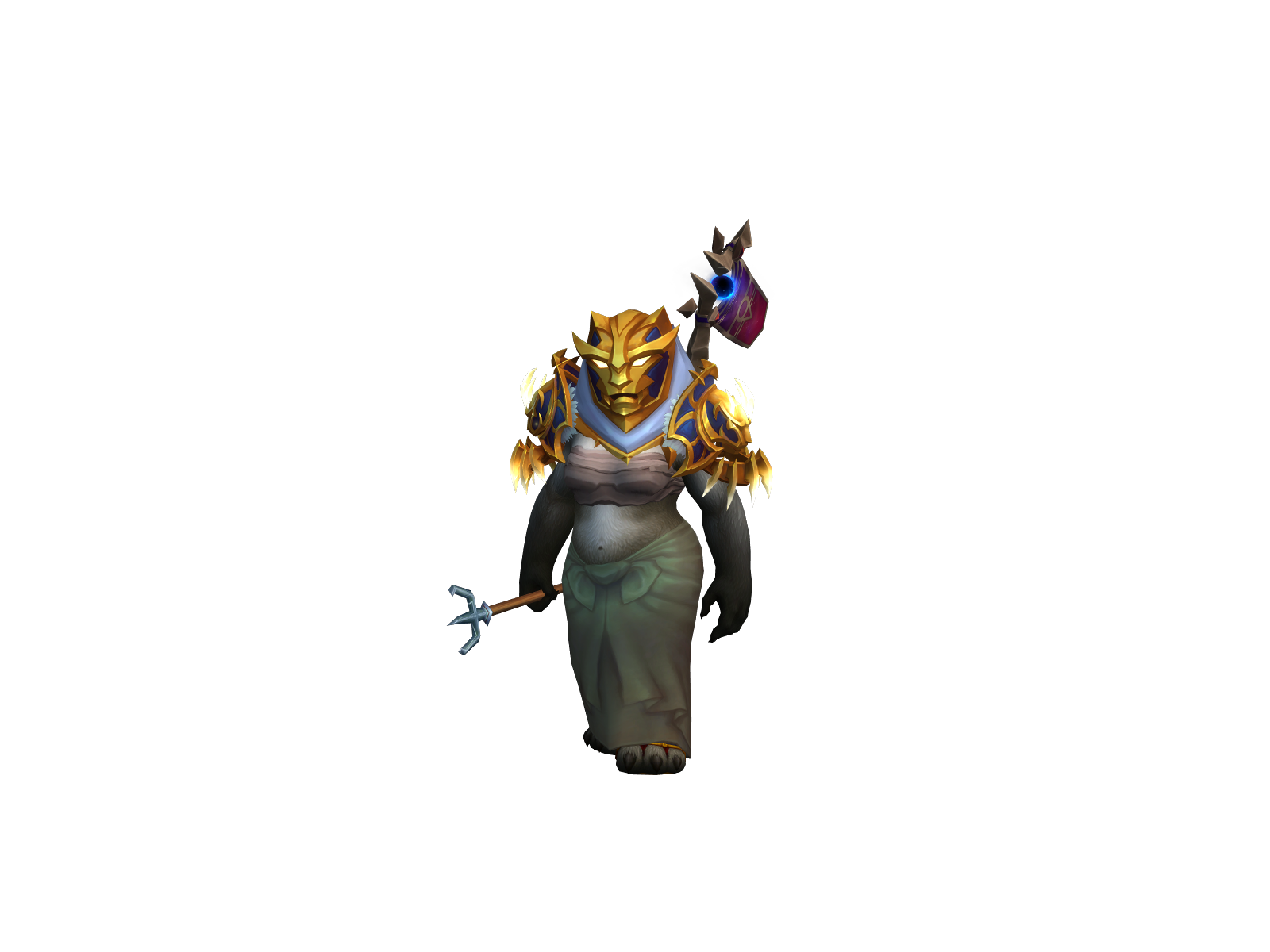 Vigueur 3D character render