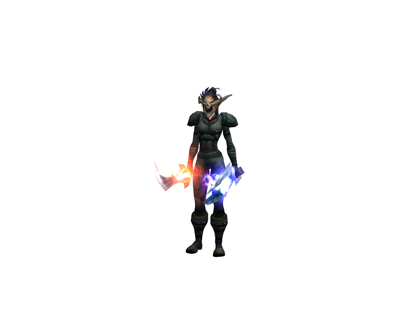 Obliqúe 3D character render