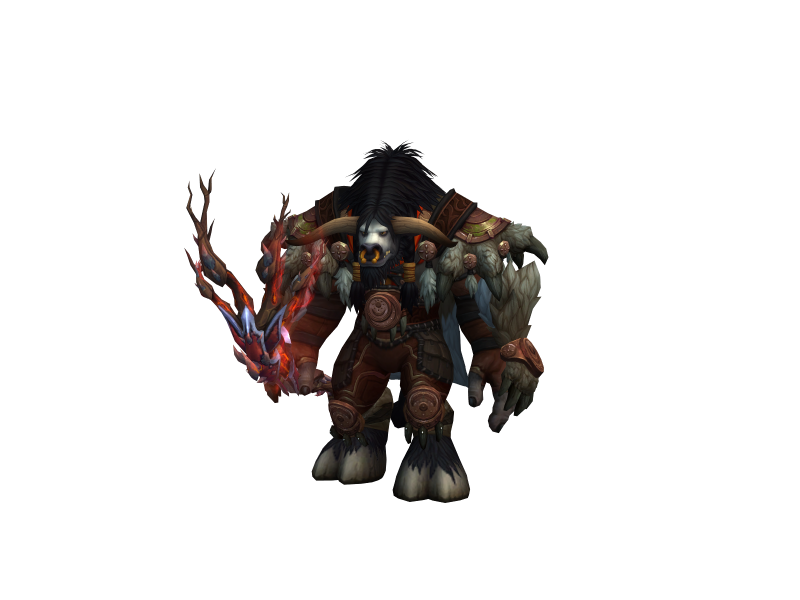 Roxzbeast 3D character render
