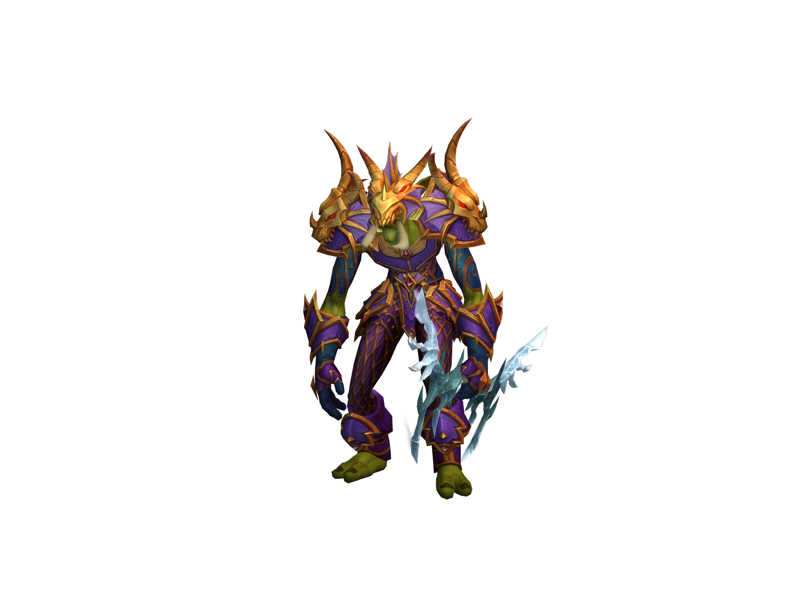 Geraldevains 3D character render