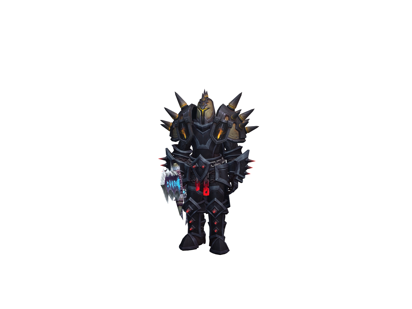 Áedán 3D character render