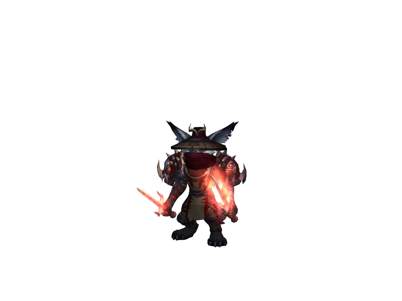 Toerye 3D character render