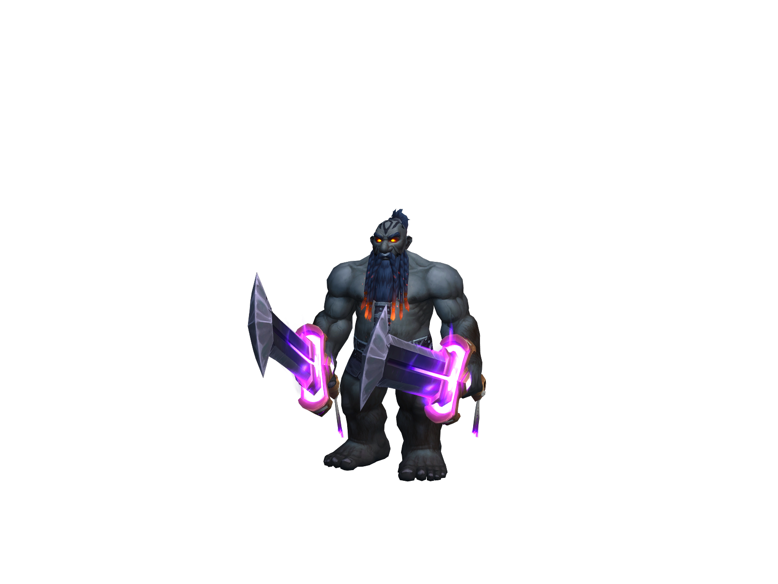 Olongjonson 3D character render
