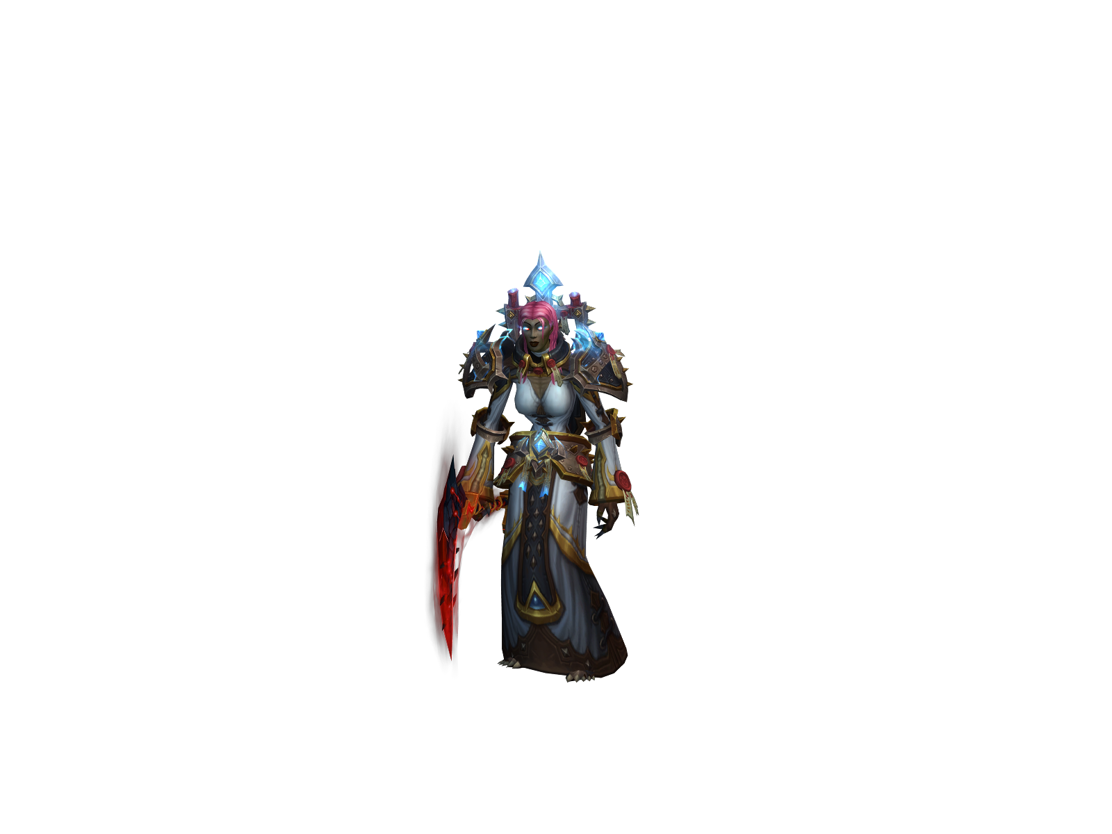 Admonisher 3D character render