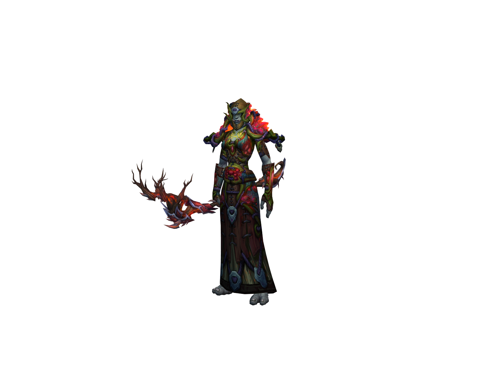Furrybags 3D character render