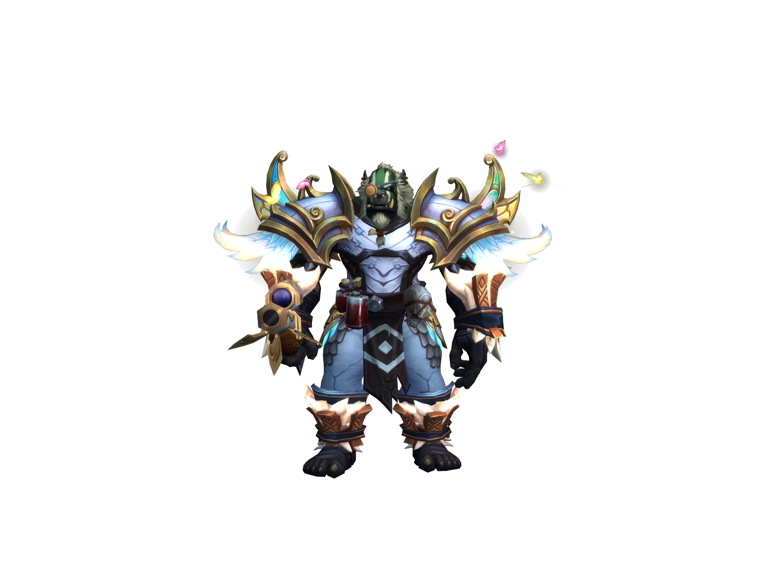 Trackinu 3D character render
