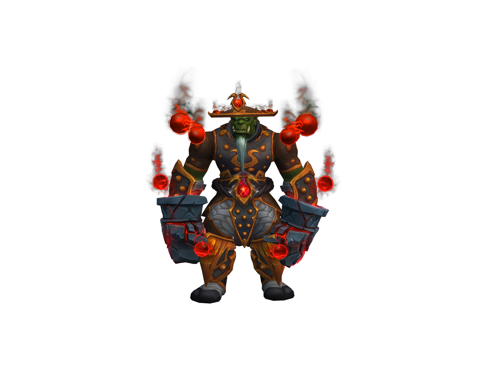 Hibachii 3D character render