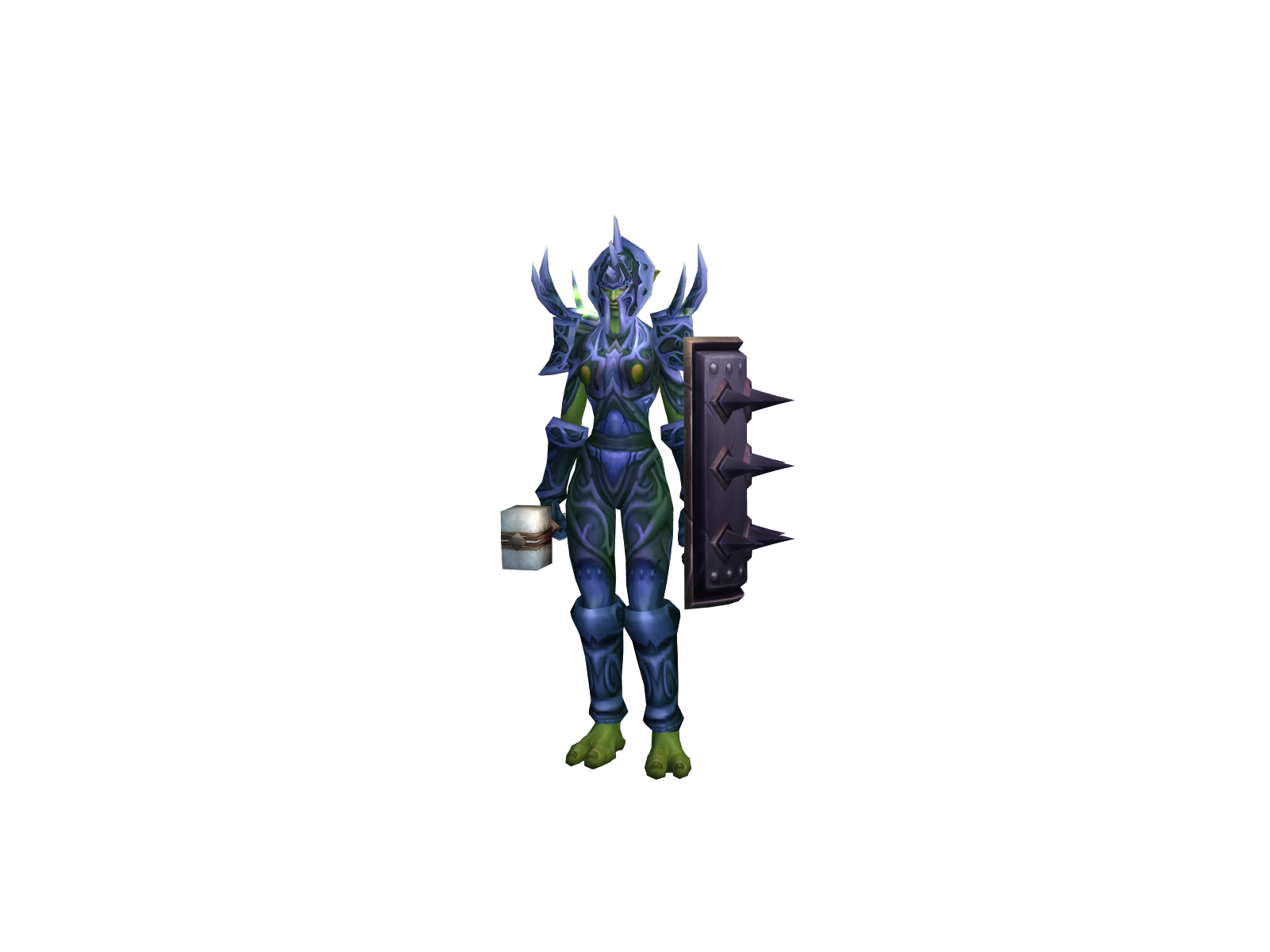 Seruna 3D character render