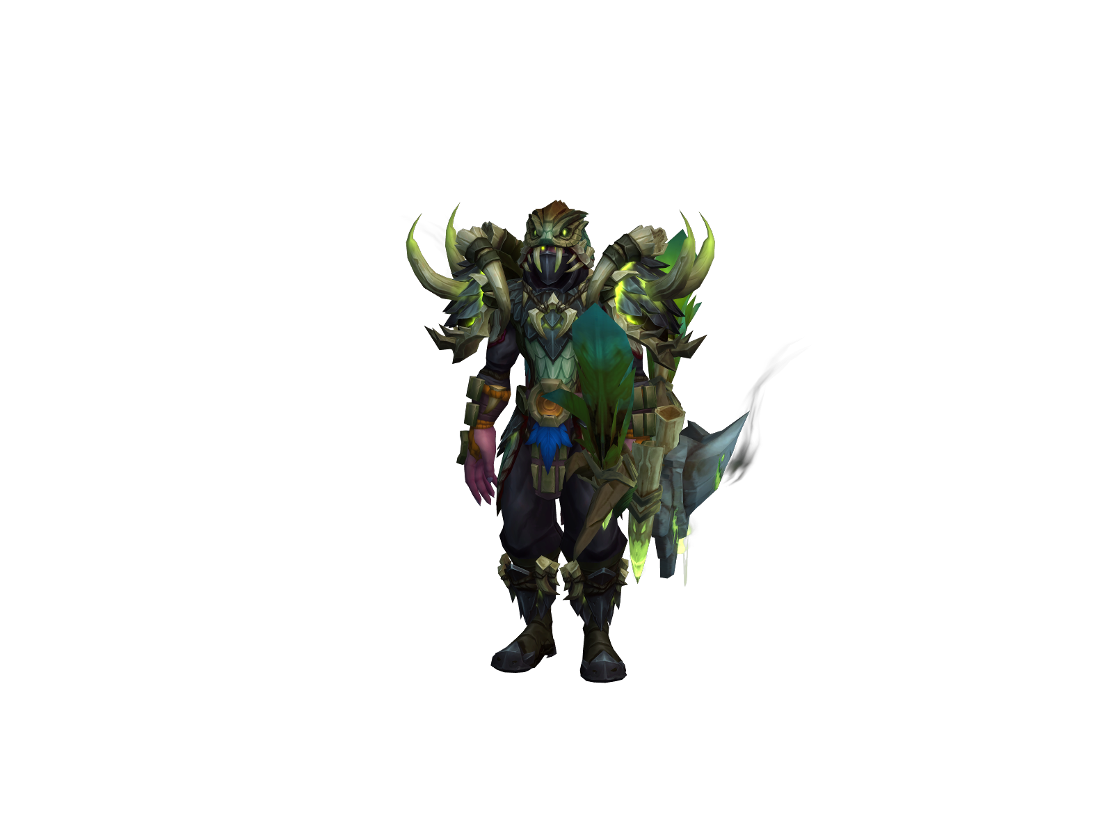 Shimmbaa 3D character render
