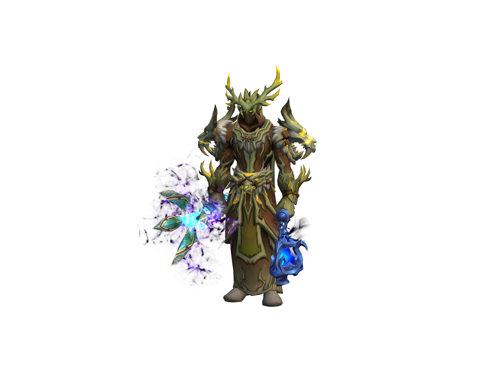 Purgelul 3D character render