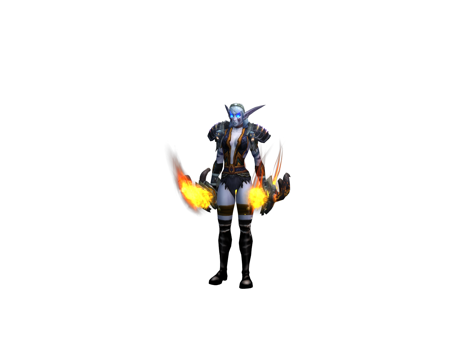 Adahlile 3D character render