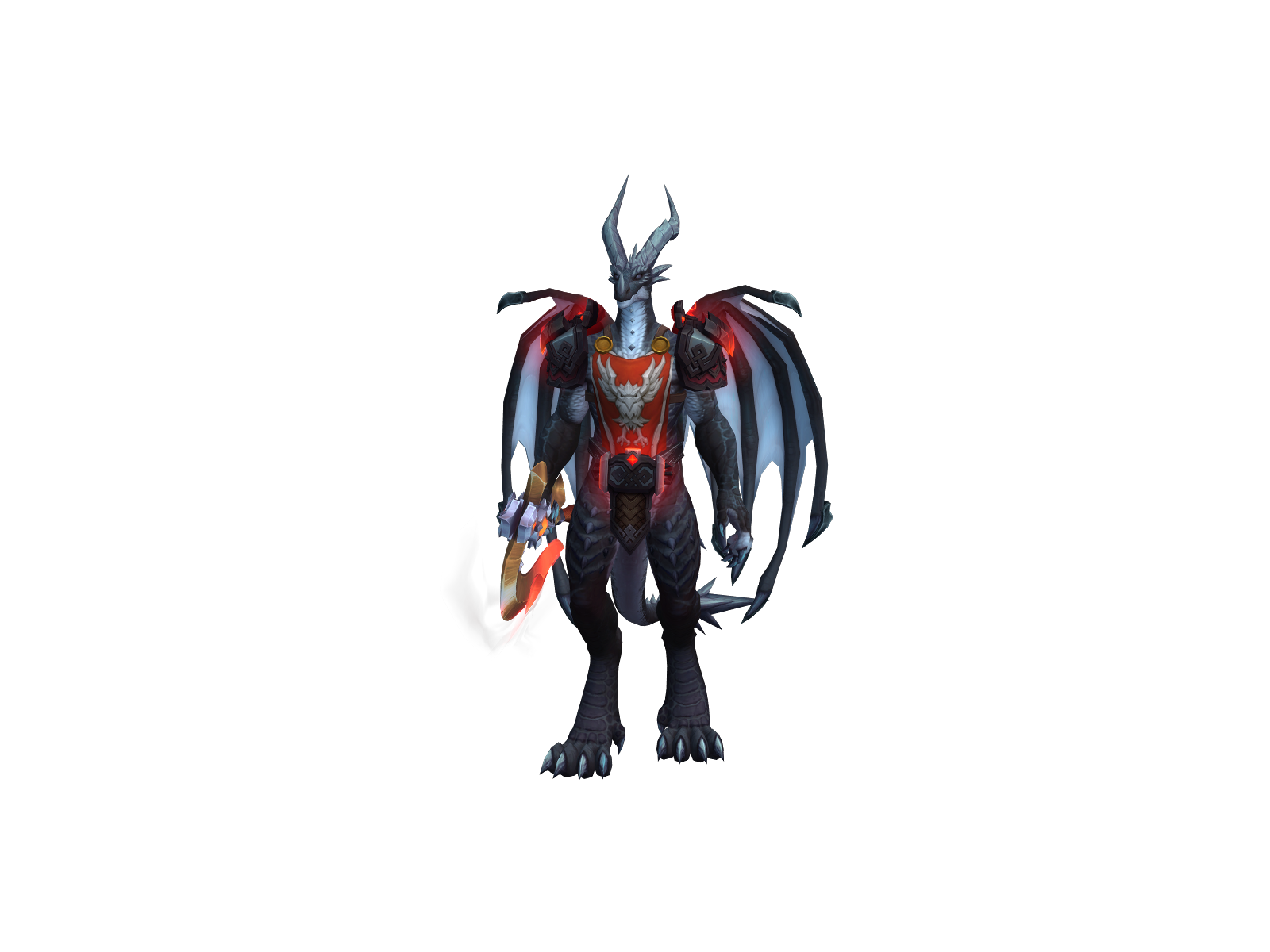 Dragnmyballz 3D character render