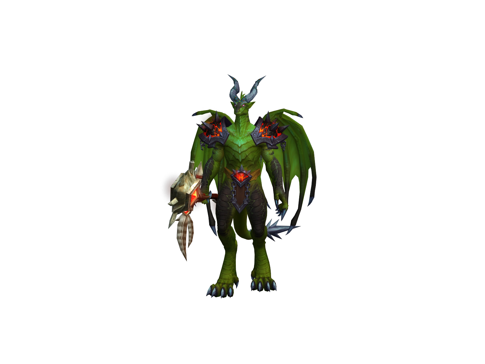Mudblack 3D character render