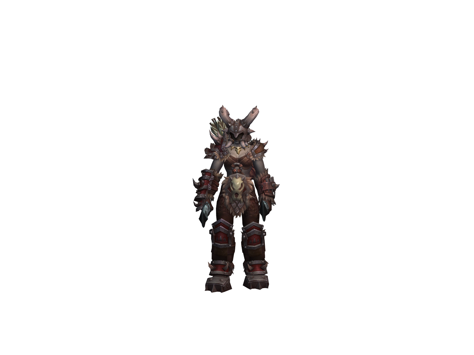 Wolfcaller 3D character render