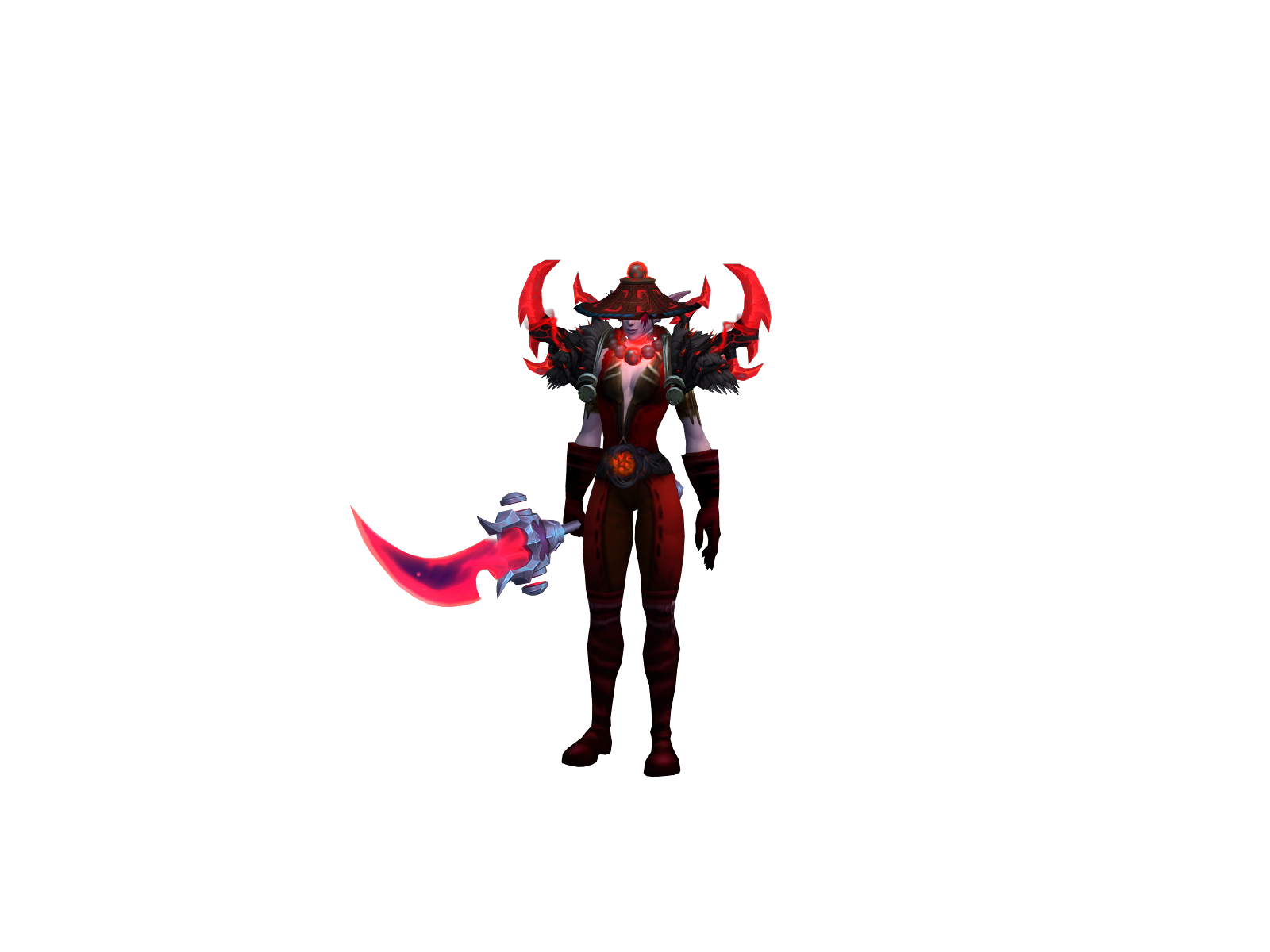 Flourishing 3D character render