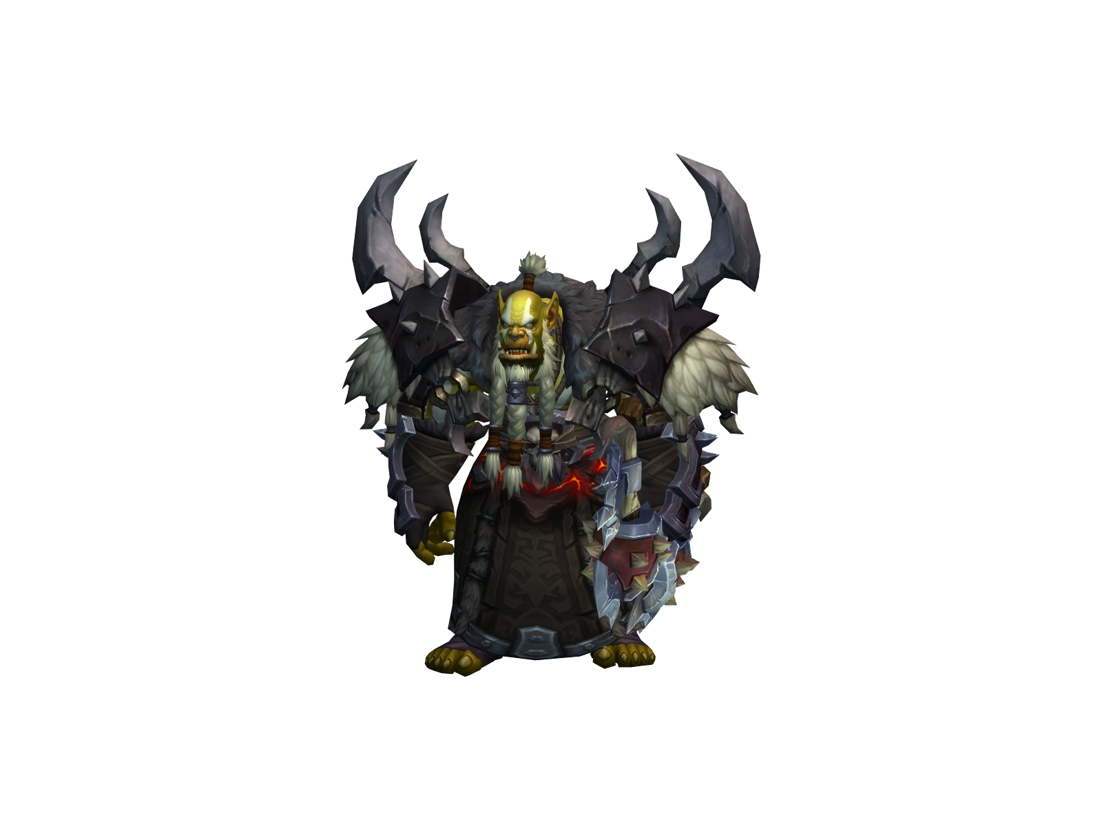 Yrzog 3D character render