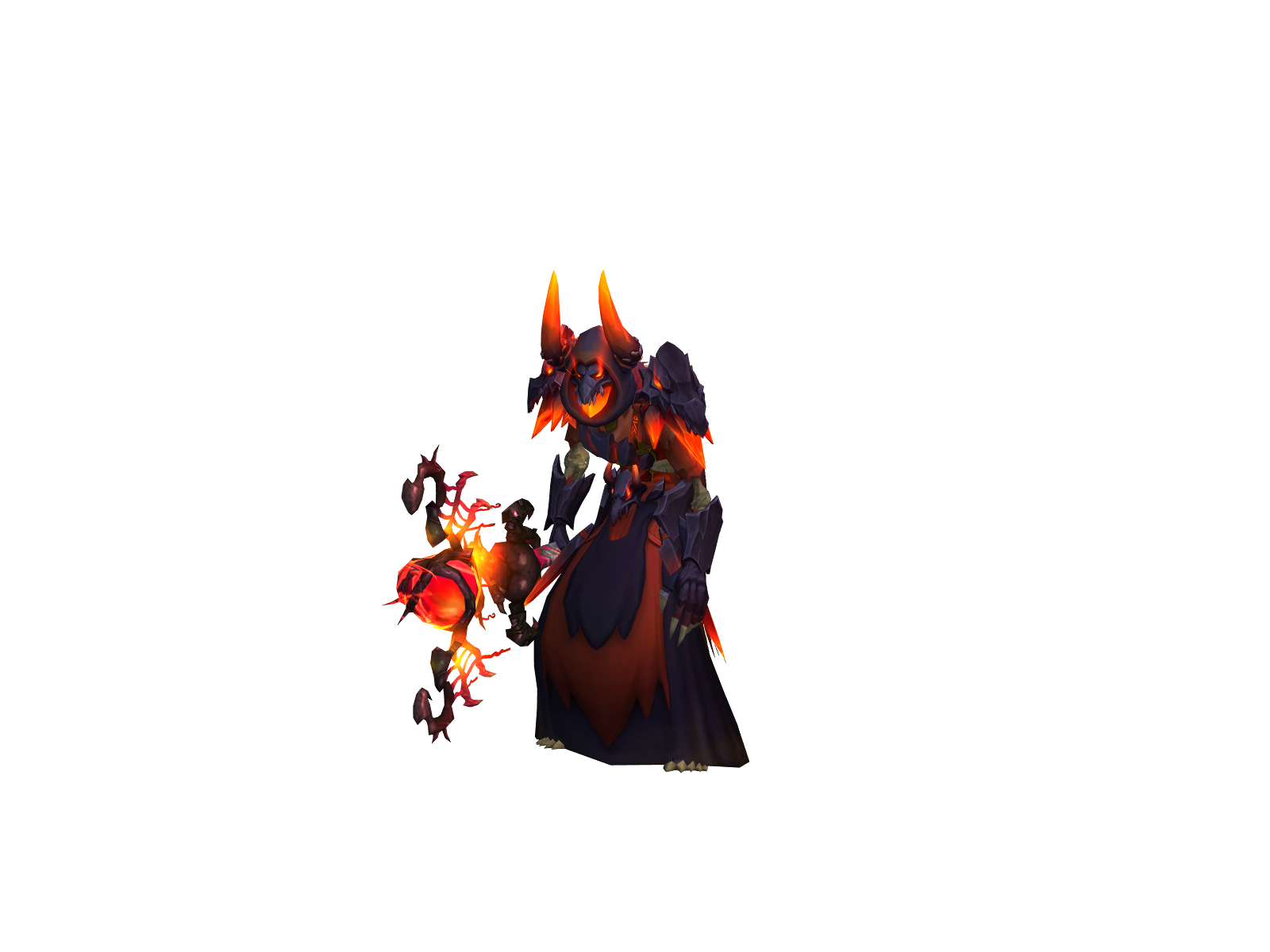 Spooknjuke 3D character render