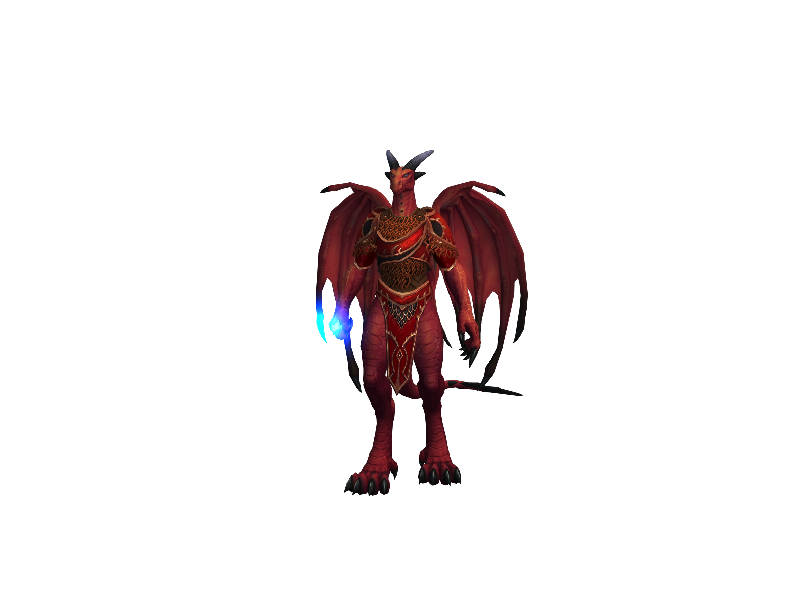 Reddragontat 3D character render